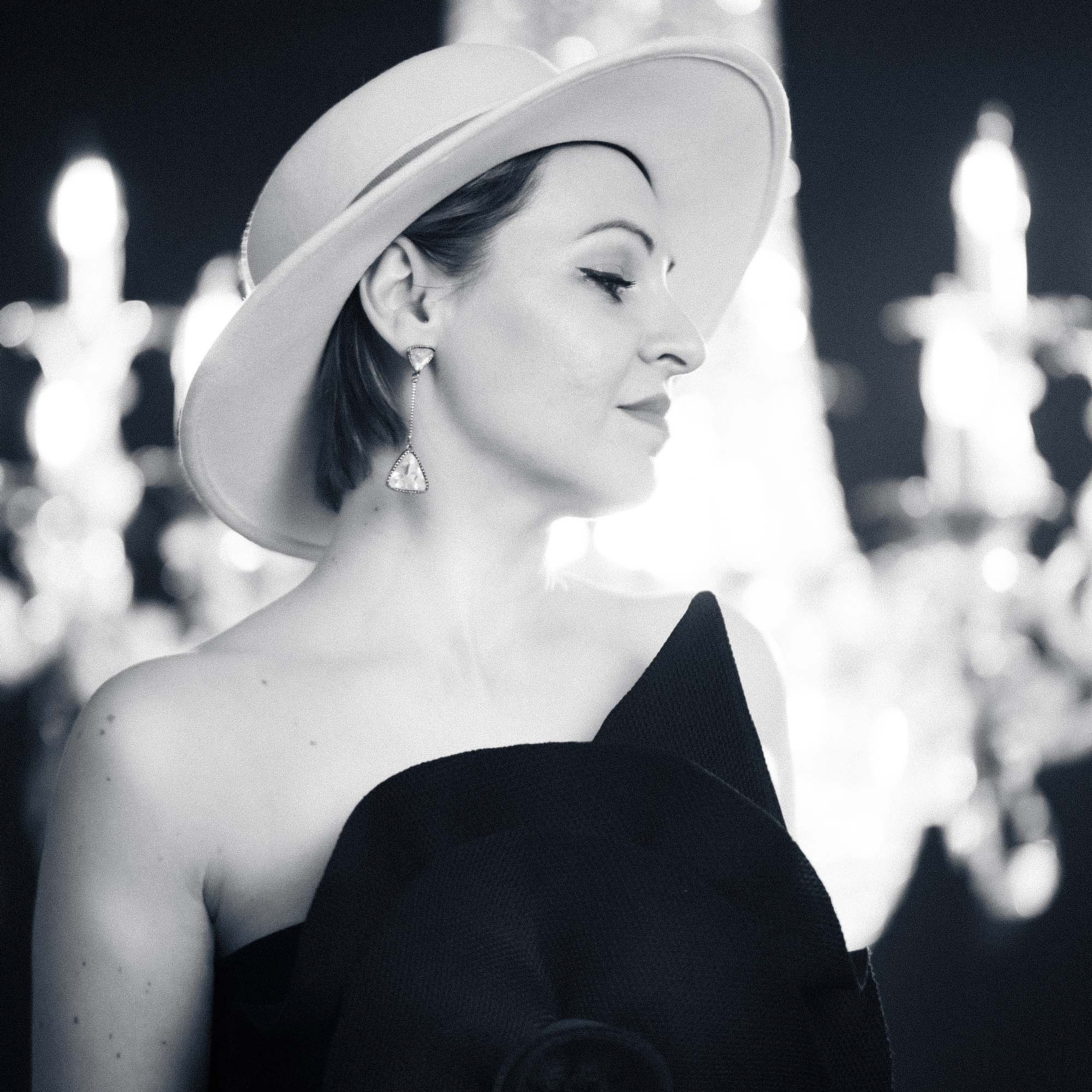 Фотосессия в вечернем платье