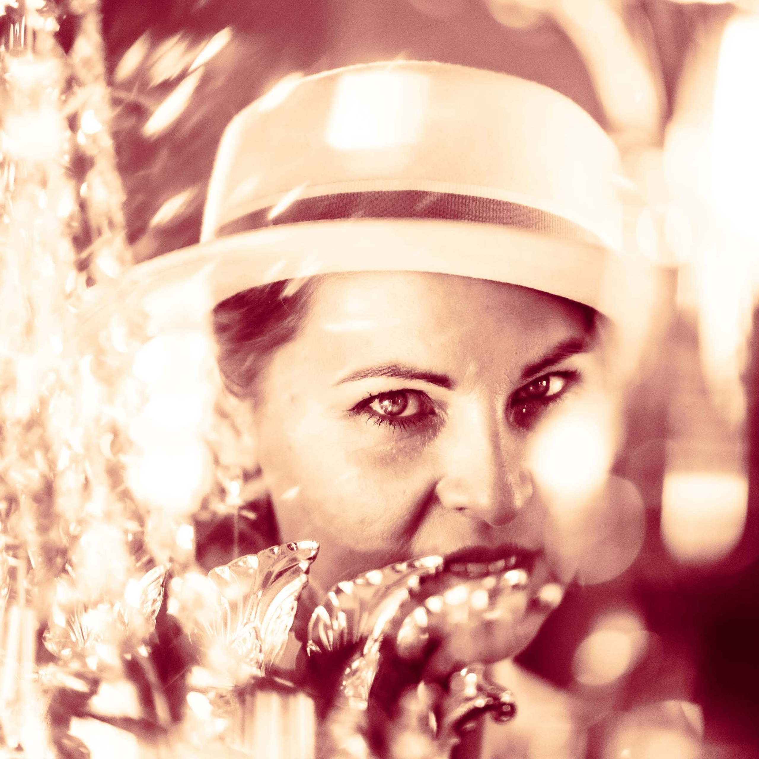 Фотосессия в вечернем платье