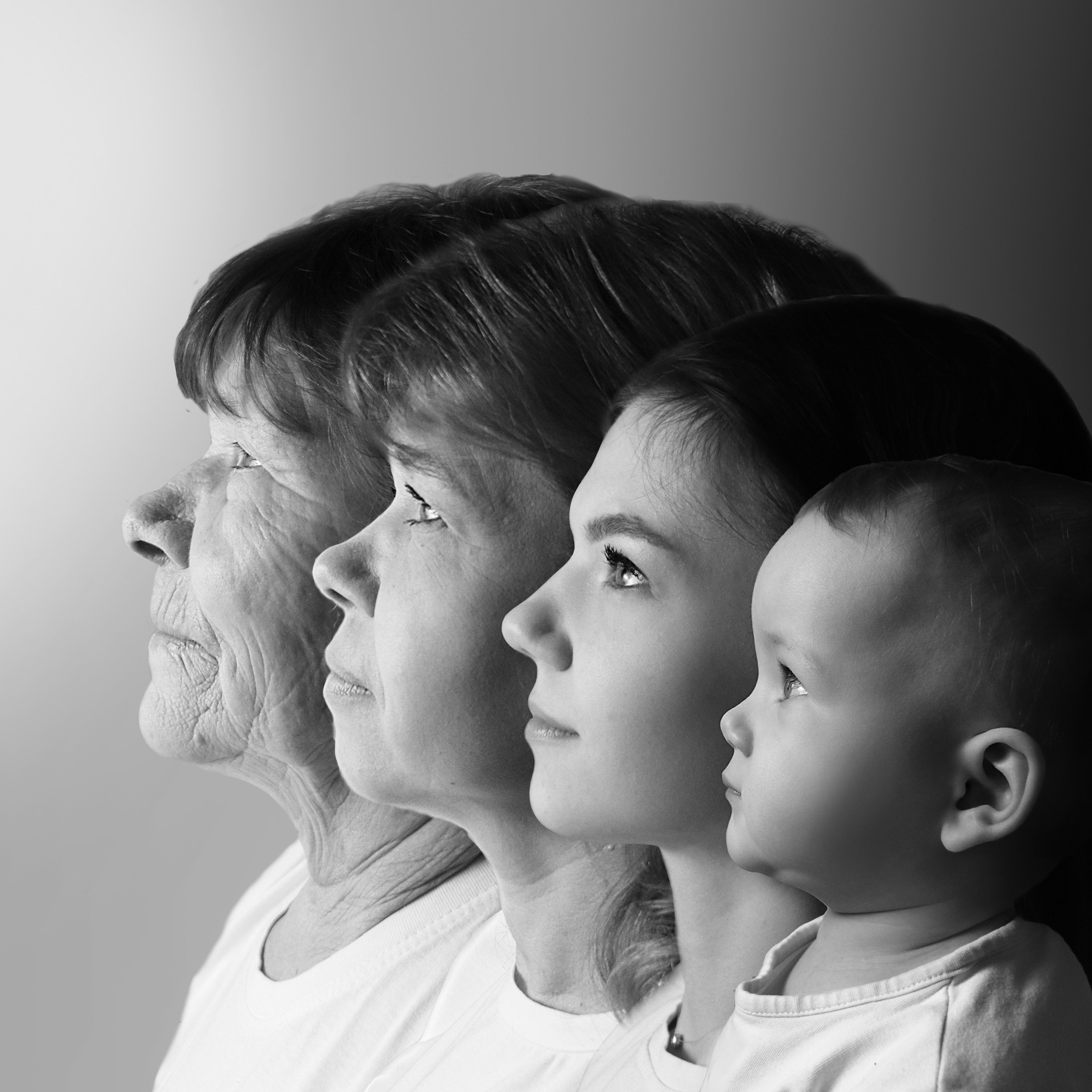 семейный портрет, портрет на холсте Барнаул, подарок Барнаул, идеи подарков Барнаул, идеи подарков на годовщину Барнаул, идеи подарков на день рождения Барнаул, портрет семьи в профиль Барнаул