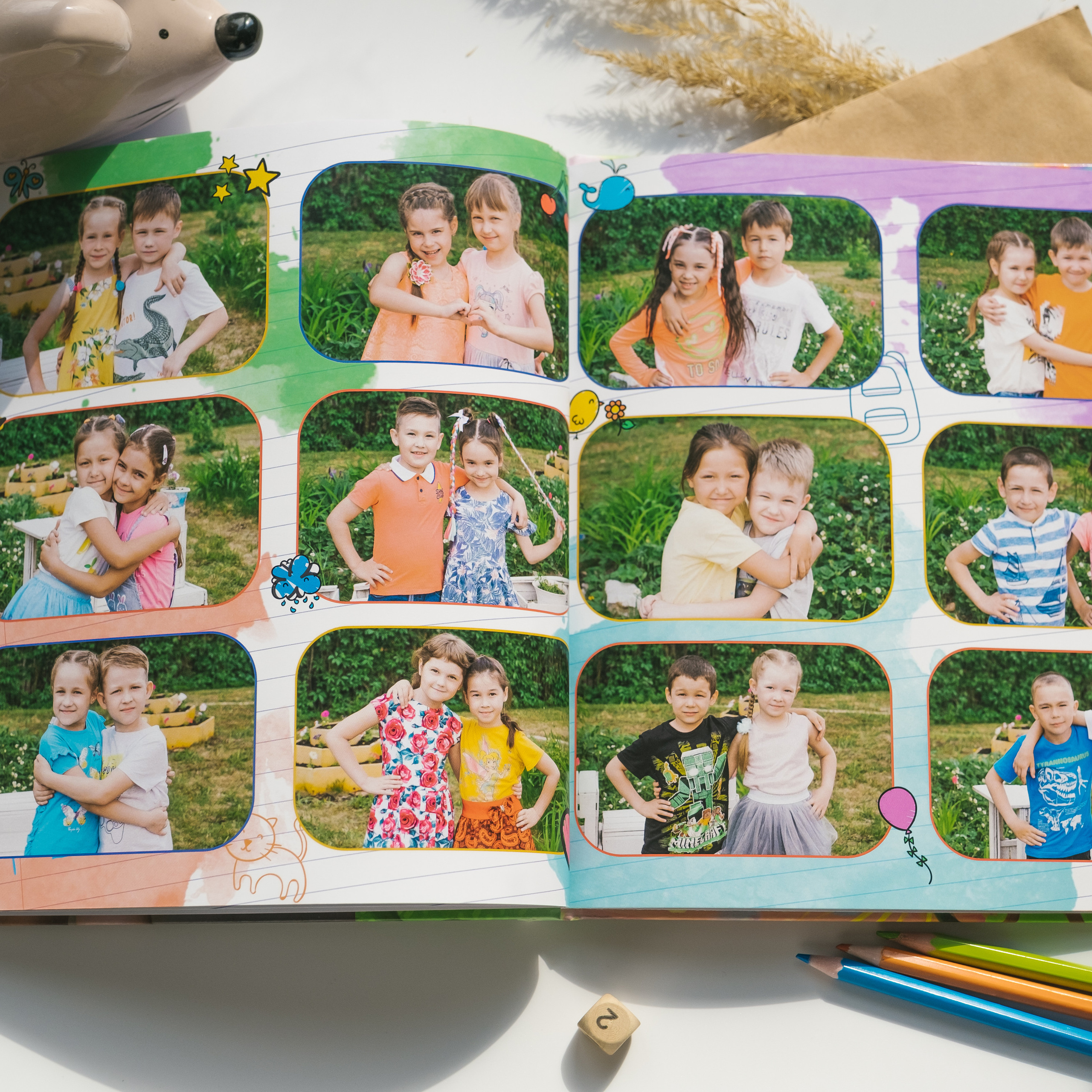 Лайт «Краски». Выпускные альбомы «Окейкнига»