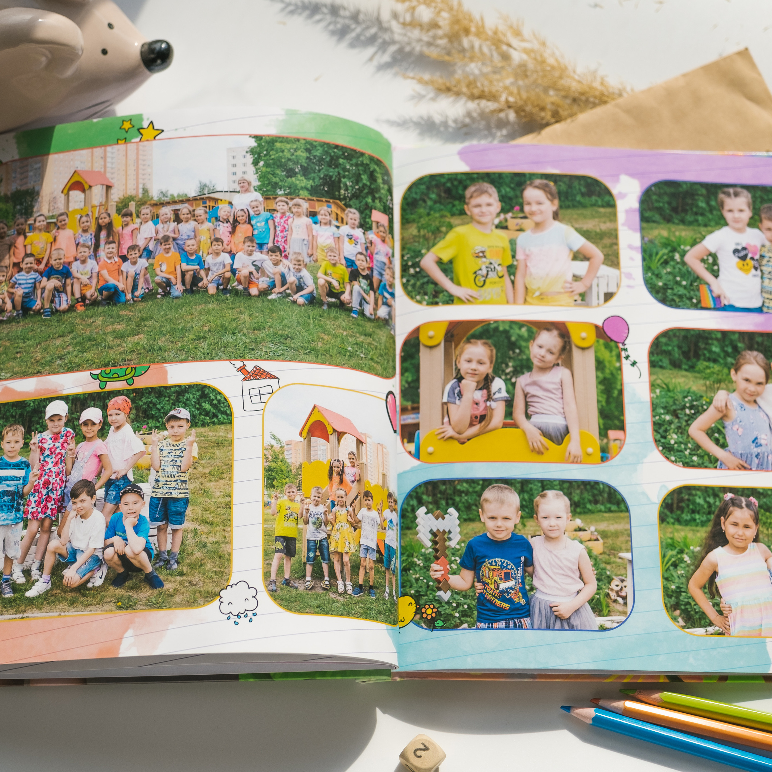 Лайт «Краски». Выпускные альбомы «Окейкнига»