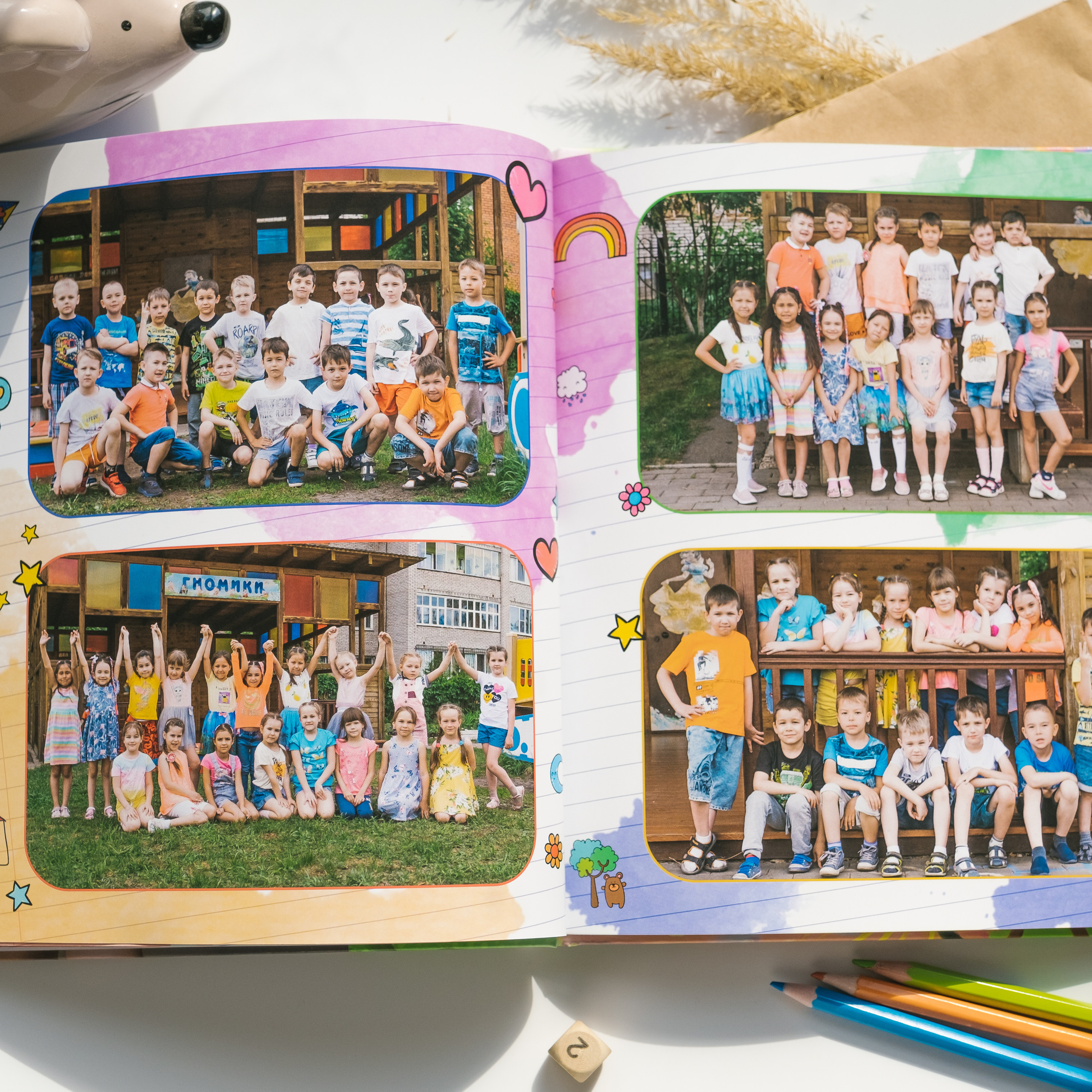 Лайт «Краски». Выпускные альбомы «Окейкнига»