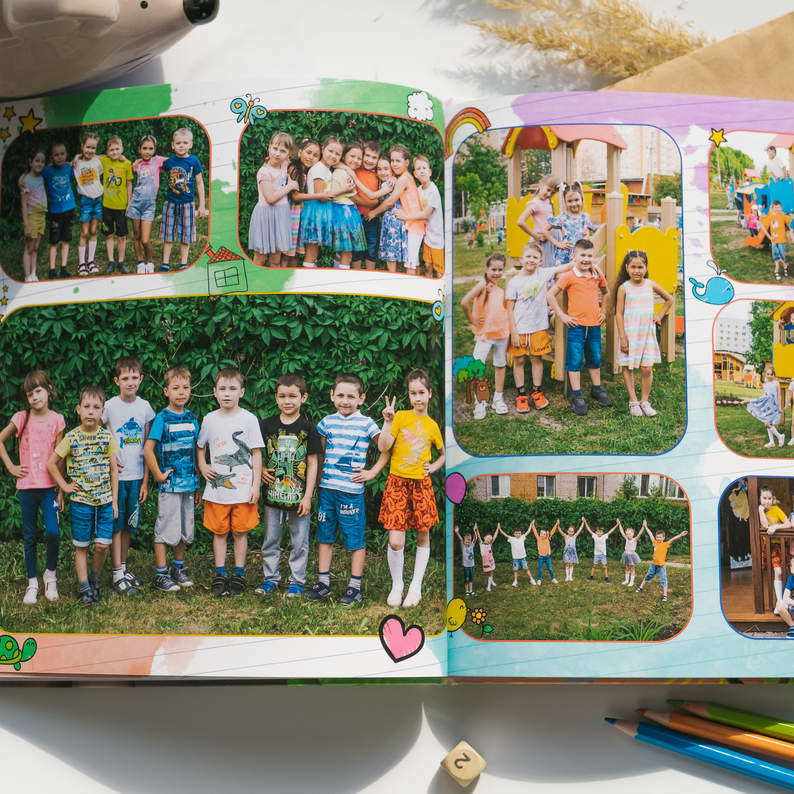 Лайт «Краски». Выпускные альбомы «Окейкнига»