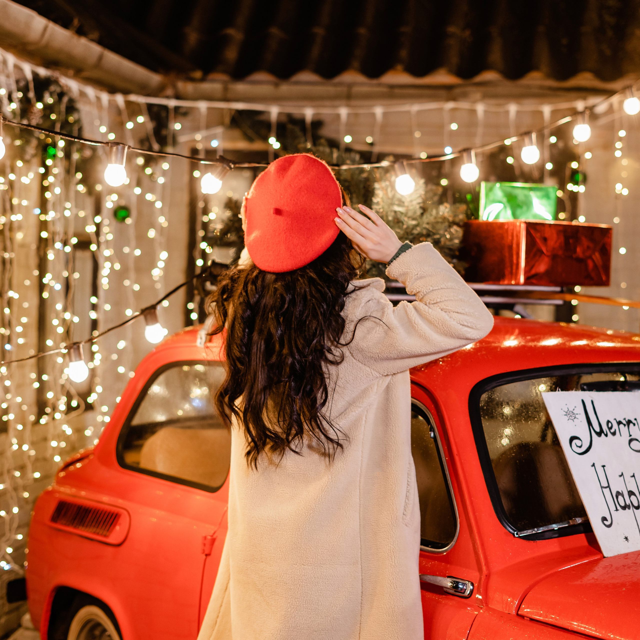 Веранда Новый Год Вечер