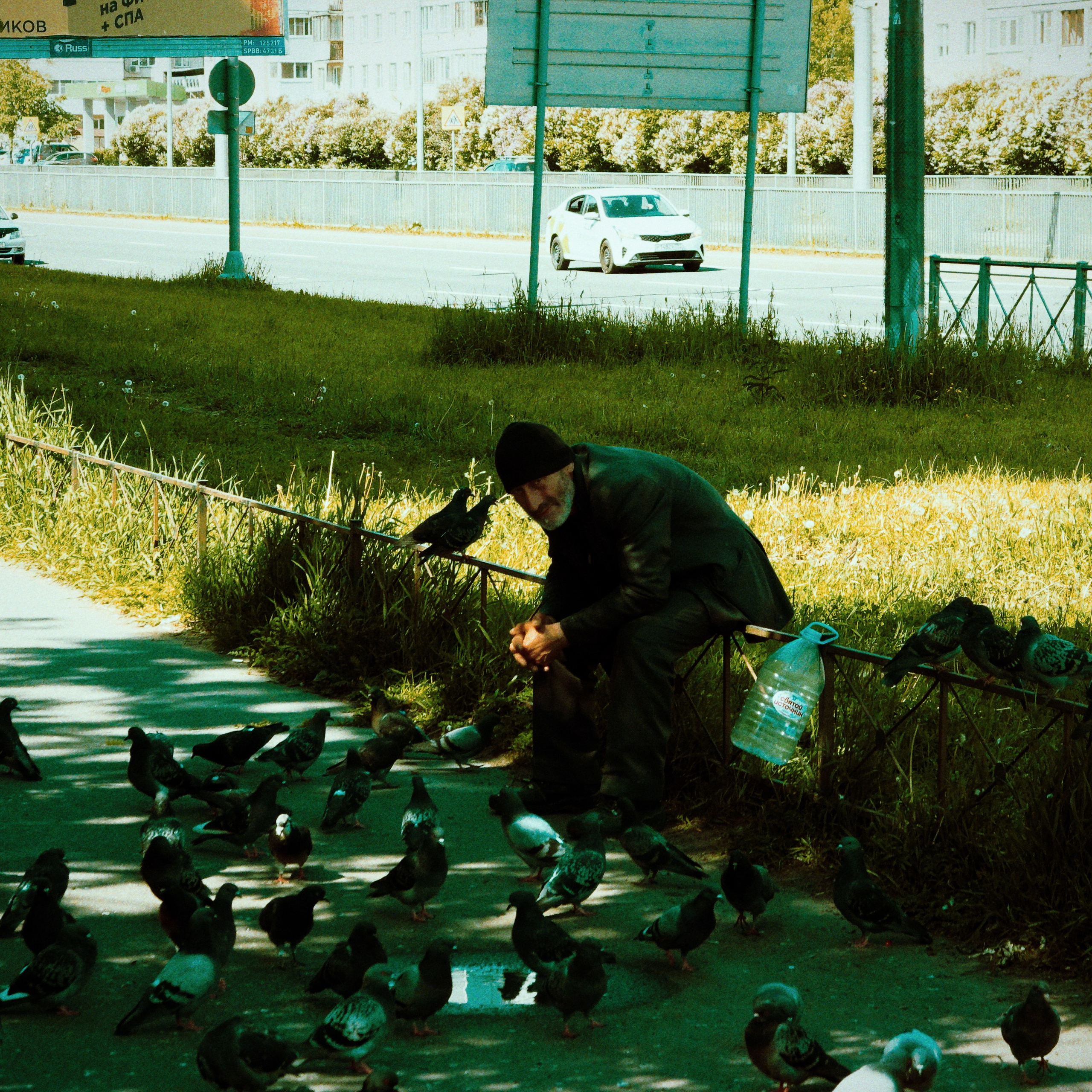 Sleeping Samurai /Спящий Самурай. Roman Hodirev is an esoteriologist, multidisciplinary artist, photographer and musician. Saint Petersburg, Riga