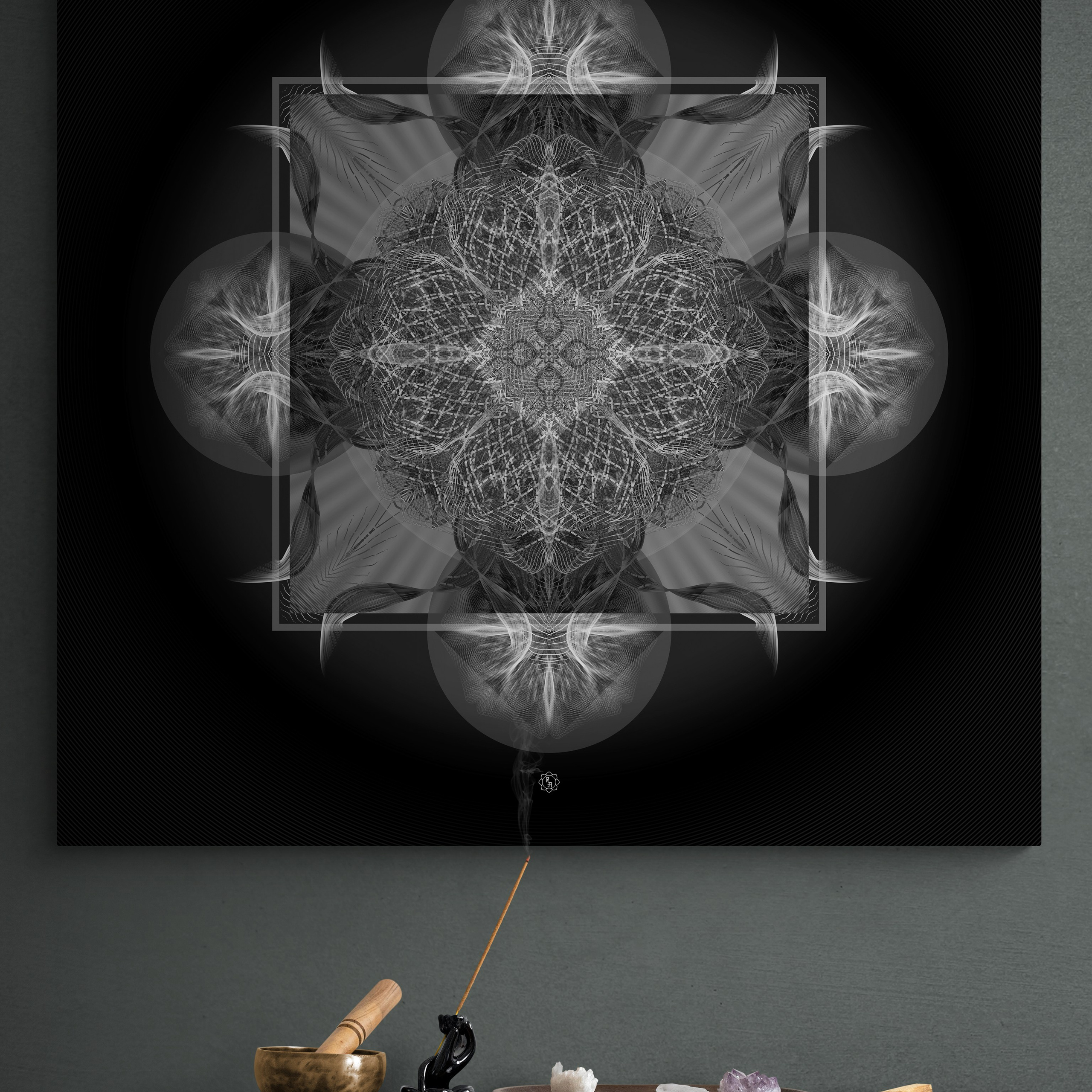 Картины в интерьере (Teleshop) / Paintings in the interior. Роман Ходырев — эзотериолог, художник, фотограф и музыкант. Санкт-Петербург, Рига
