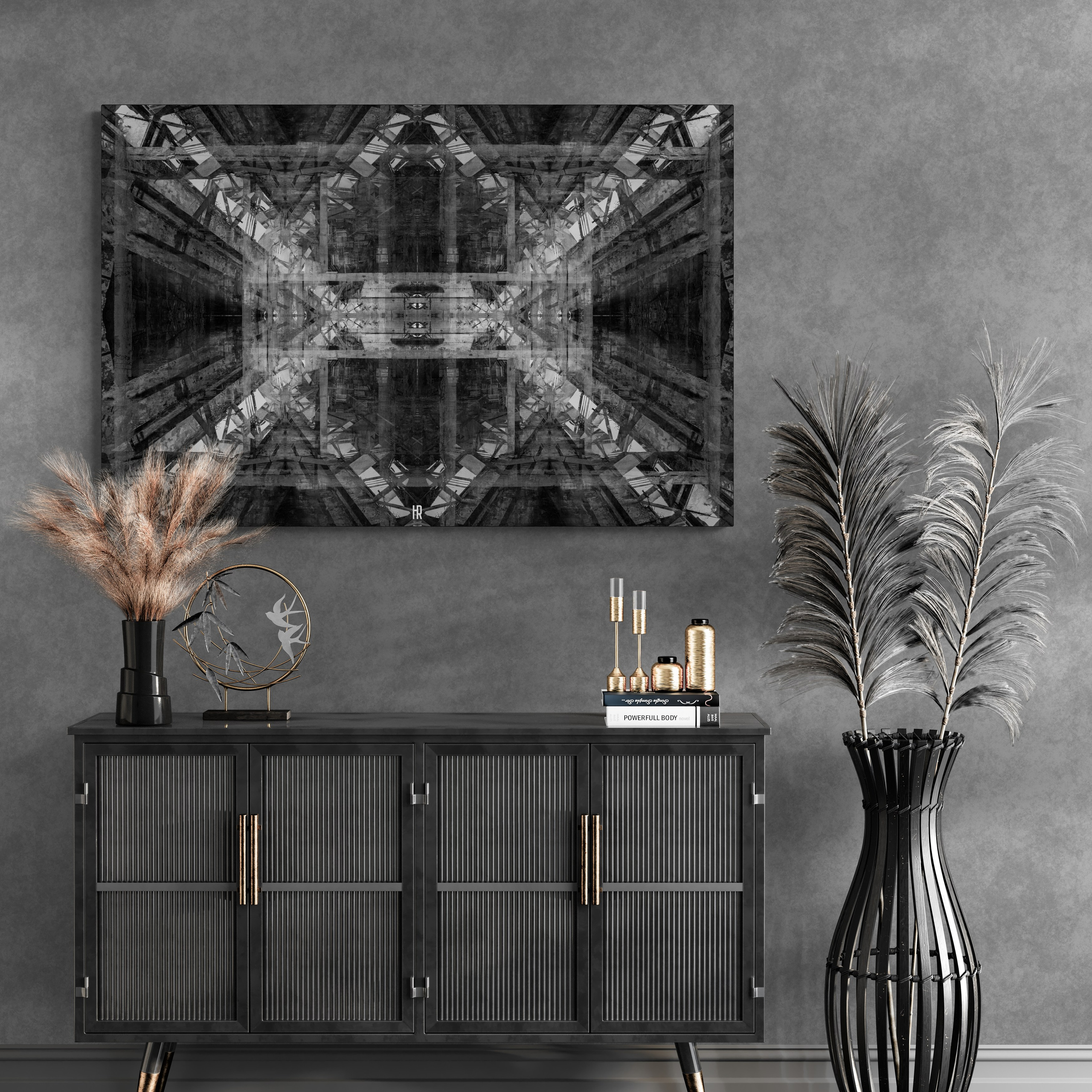 Картины в интерьере (Teleshop) / Paintings in the interior. Роман Ходырев — эзотериолог, художник, фотограф и музыкант. Санкт-Петербург, Рига