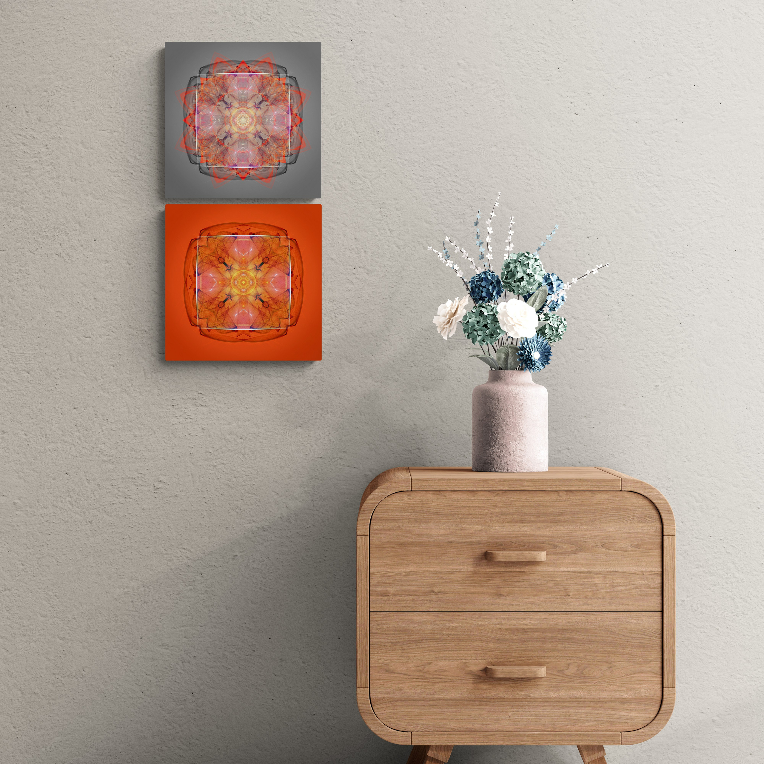 Картины в интерьере (Teleshop) / Paintings in the interior. Роман Ходырев — эзотериолог, художник, фотограф и музыкант. Санкт-Петербург, Рига