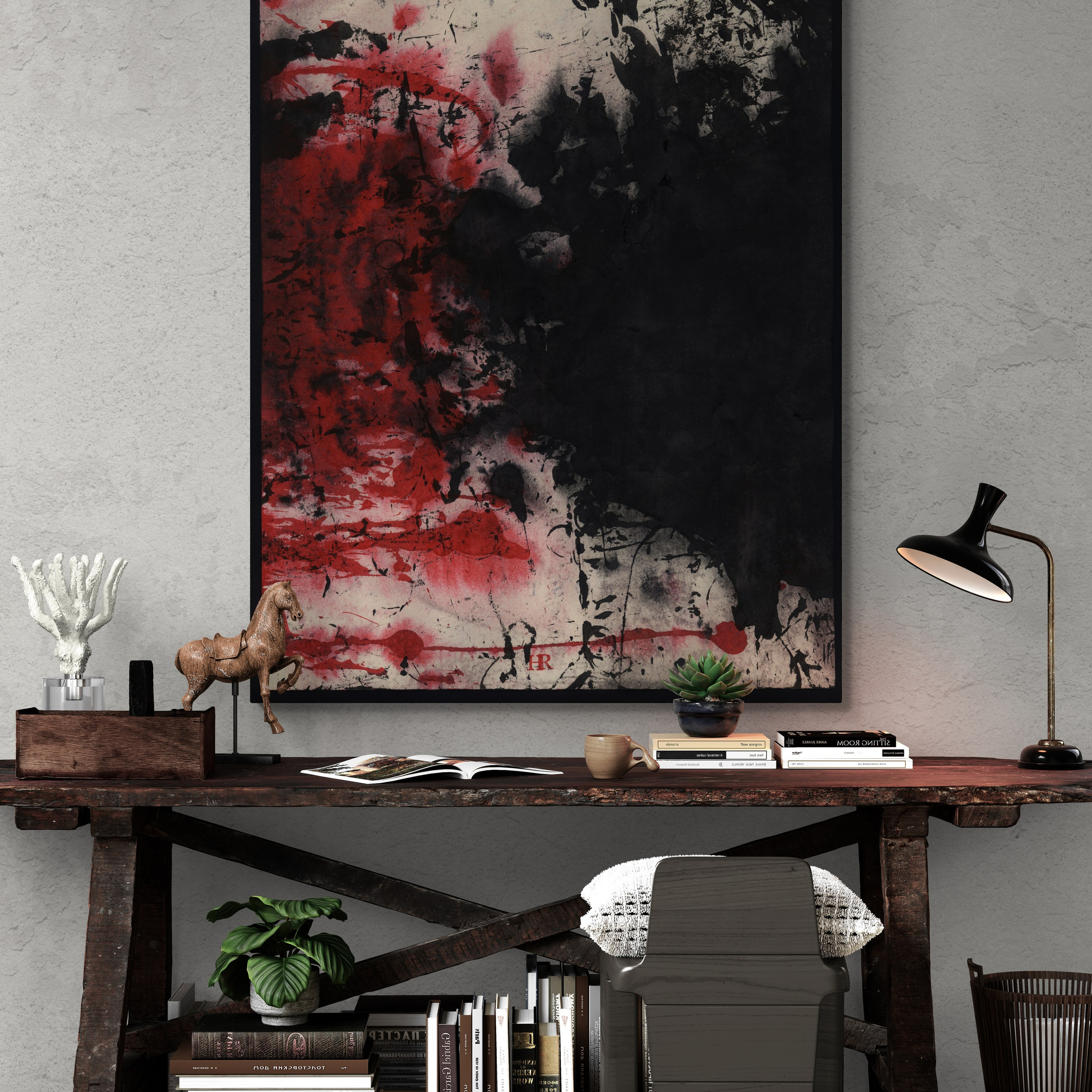 Картины в интерьере (Teleshop) / Paintings in the interior. Роман Ходырев — эзотериолог, художник, фотограф и музыкант. Санкт-Петербург, Рига
