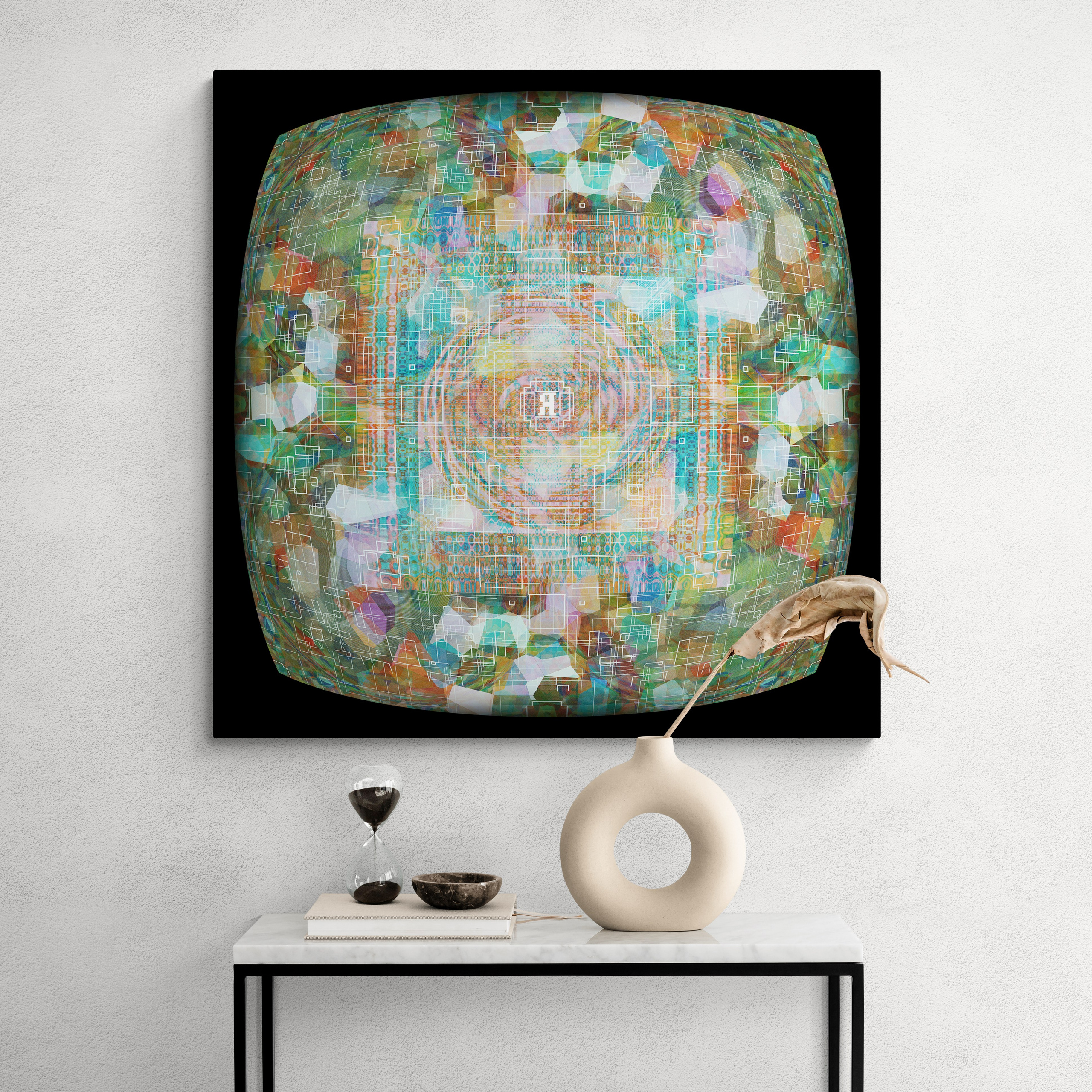 Картины в интерьере (Teleshop) / Paintings in the interior. Роман Ходырев — эзотериолог, художник, фотограф и музыкант. Санкт-Петербург, Рига