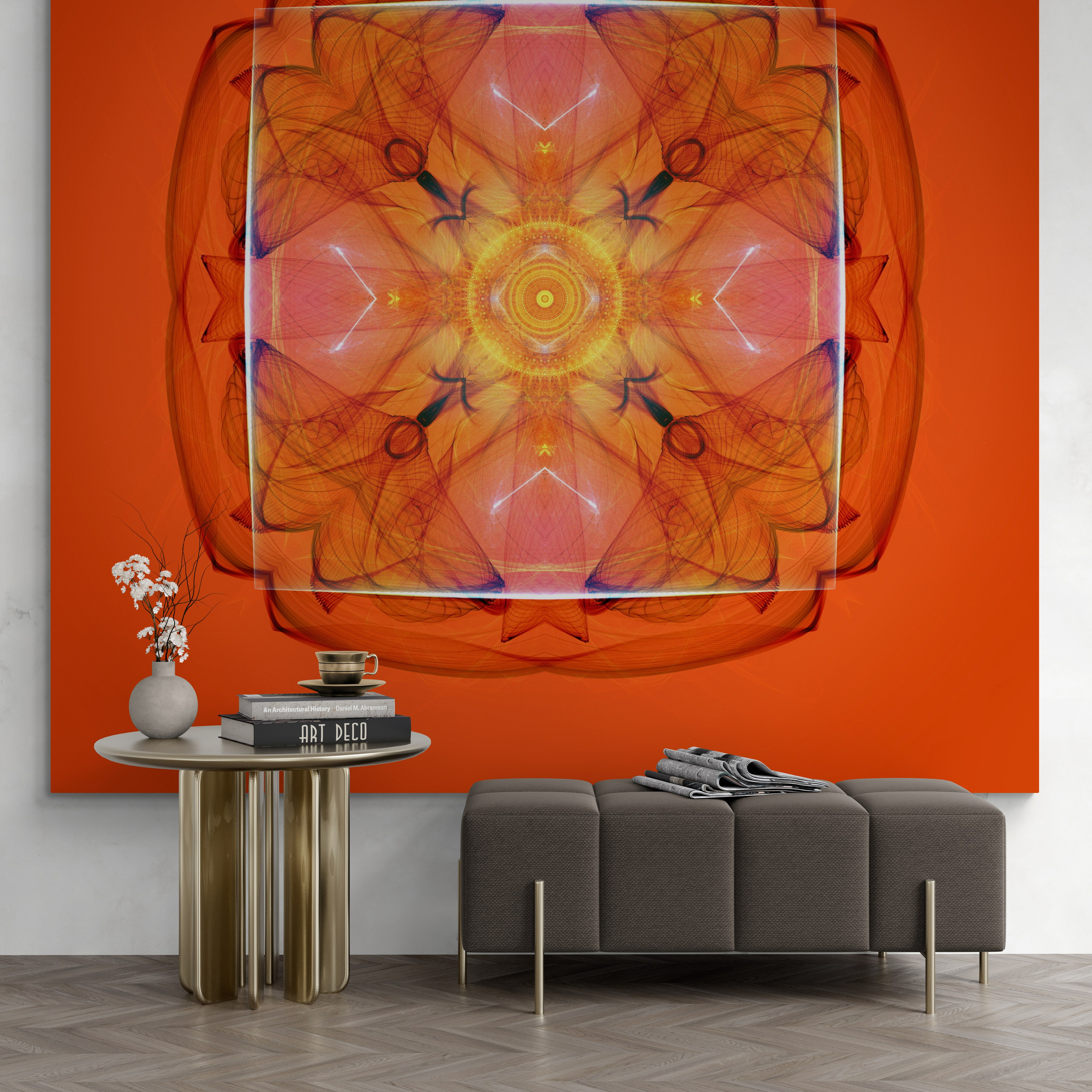 Картины в интерьере (Teleshop) / Paintings in the interior. Роман Ходырев — эзотериолог, художник, фотограф и музыкант. Санкт-Петербург, Рига