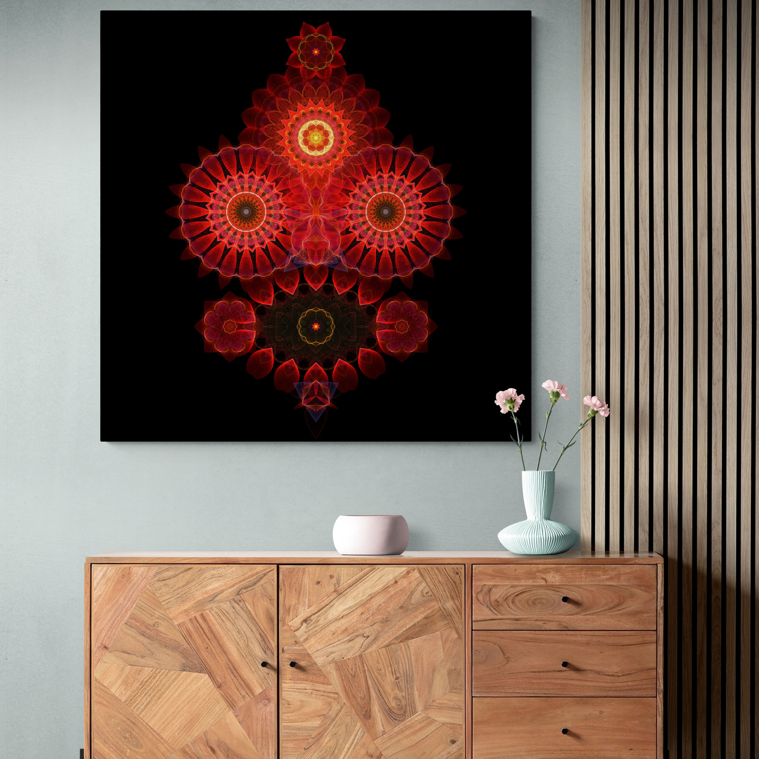 Картины в интерьере (Teleshop) / Paintings in the interior. Роман Ходырев — эзотериолог, художник, фотограф и музыкант. Санкт-Петербург, Рига