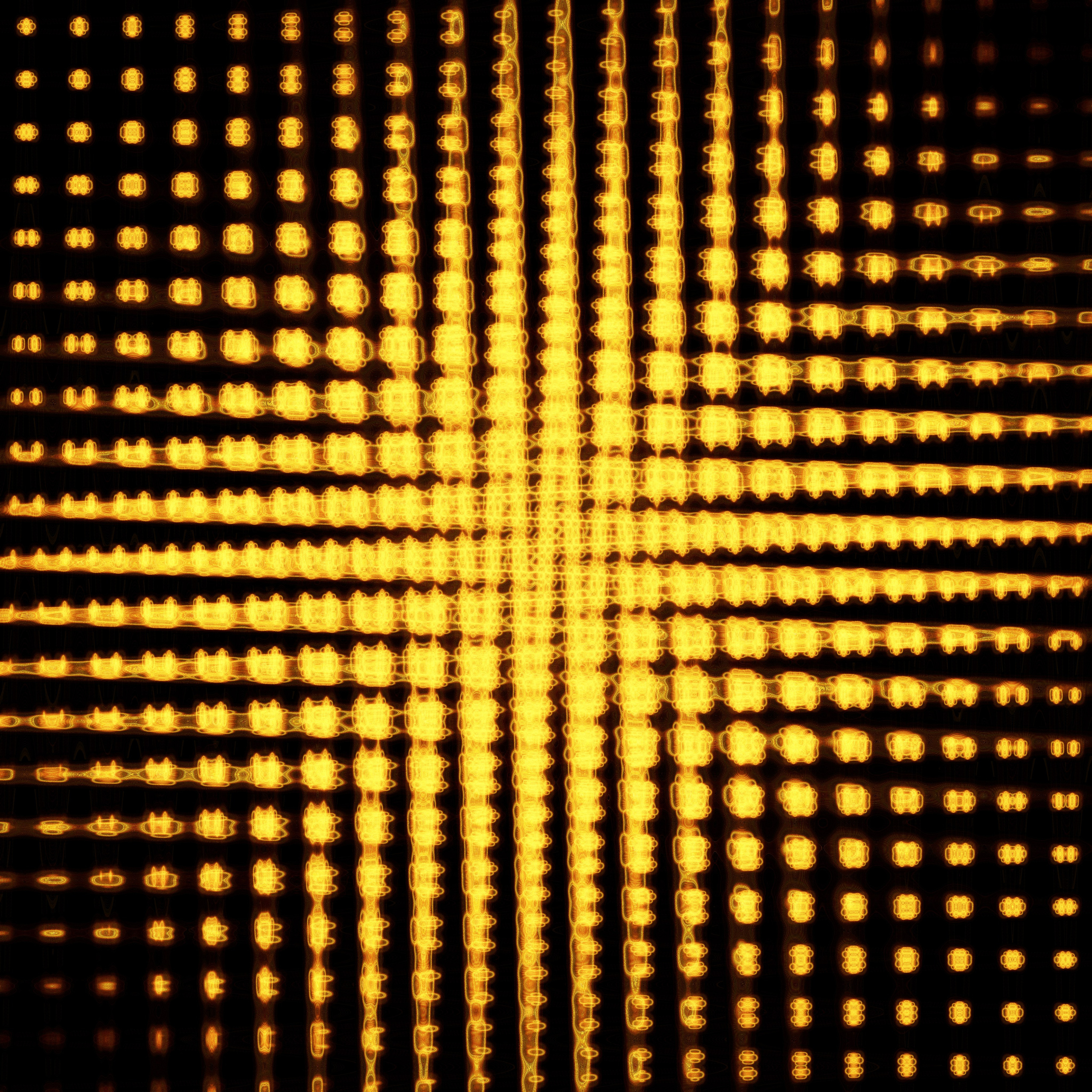 Abstractionism of a tube TV
