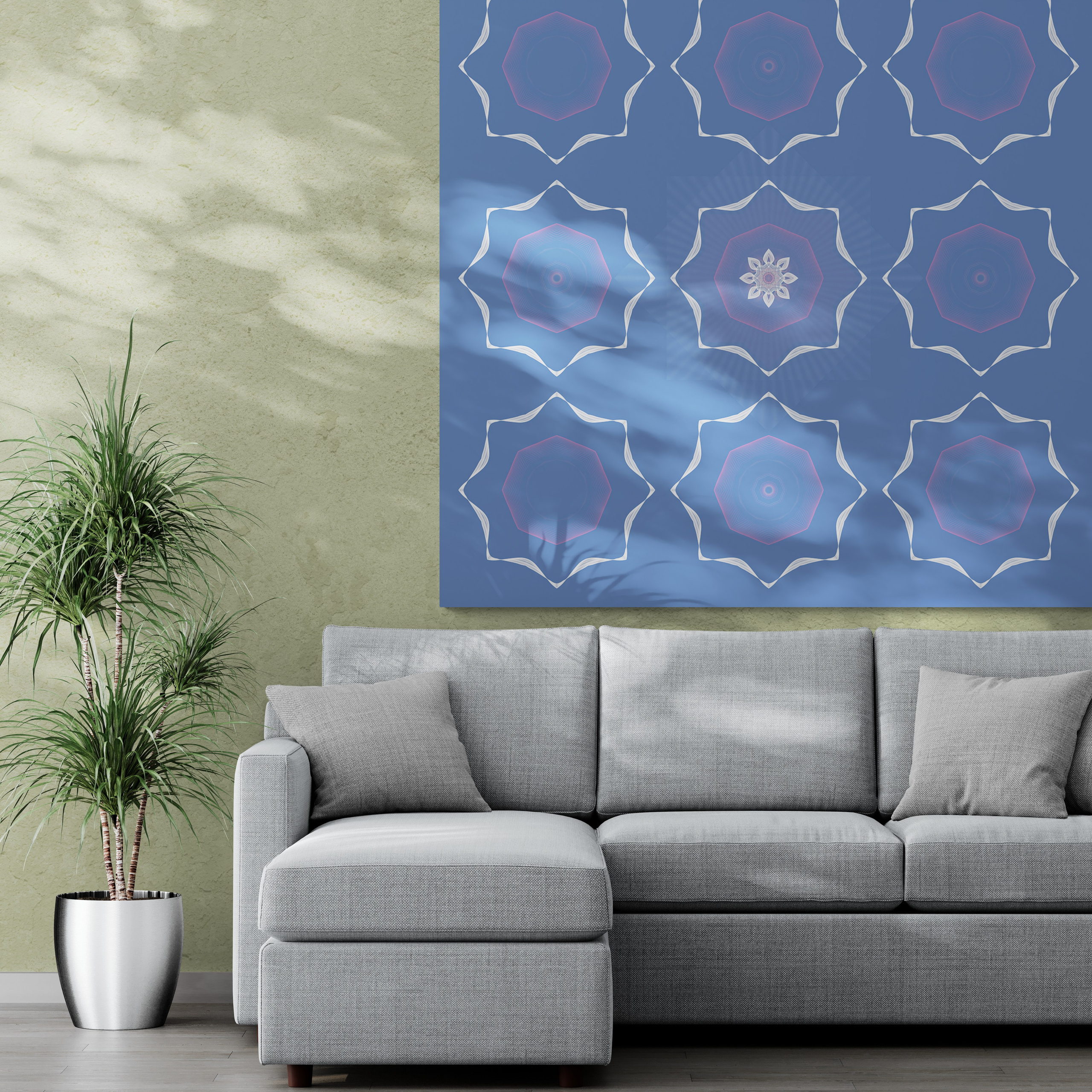 Картины в интерьере (Teleshop) / Paintings in the interior. Роман Ходырев — эзотериолог, художник, фотограф и музыкант. Санкт-Петербург, Рига