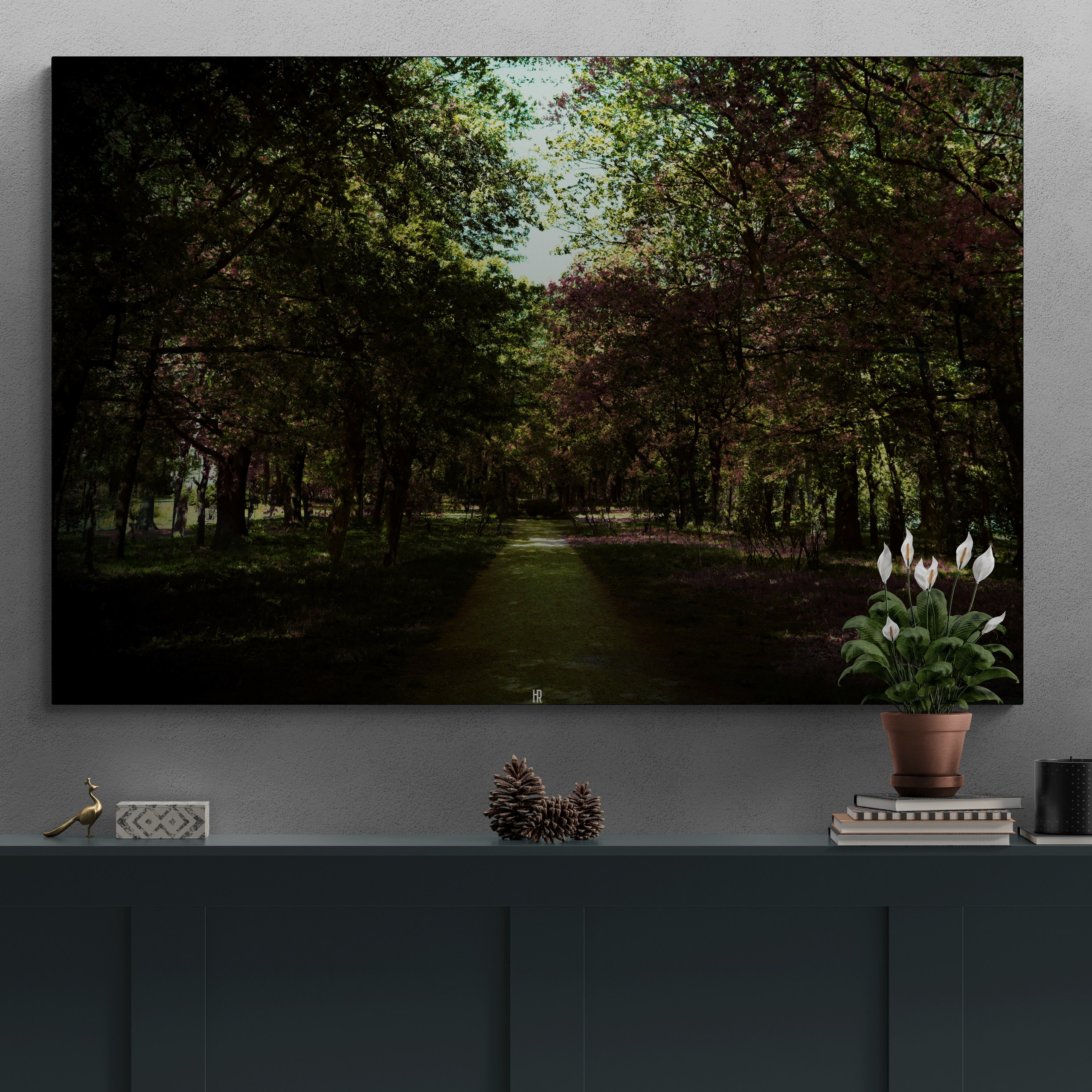 Картины в интерьере (Teleshop) / Paintings in the interior. Роман Ходырев — эзотериолог, художник, фотограф и музыкант. Санкт-Петербург, Рига