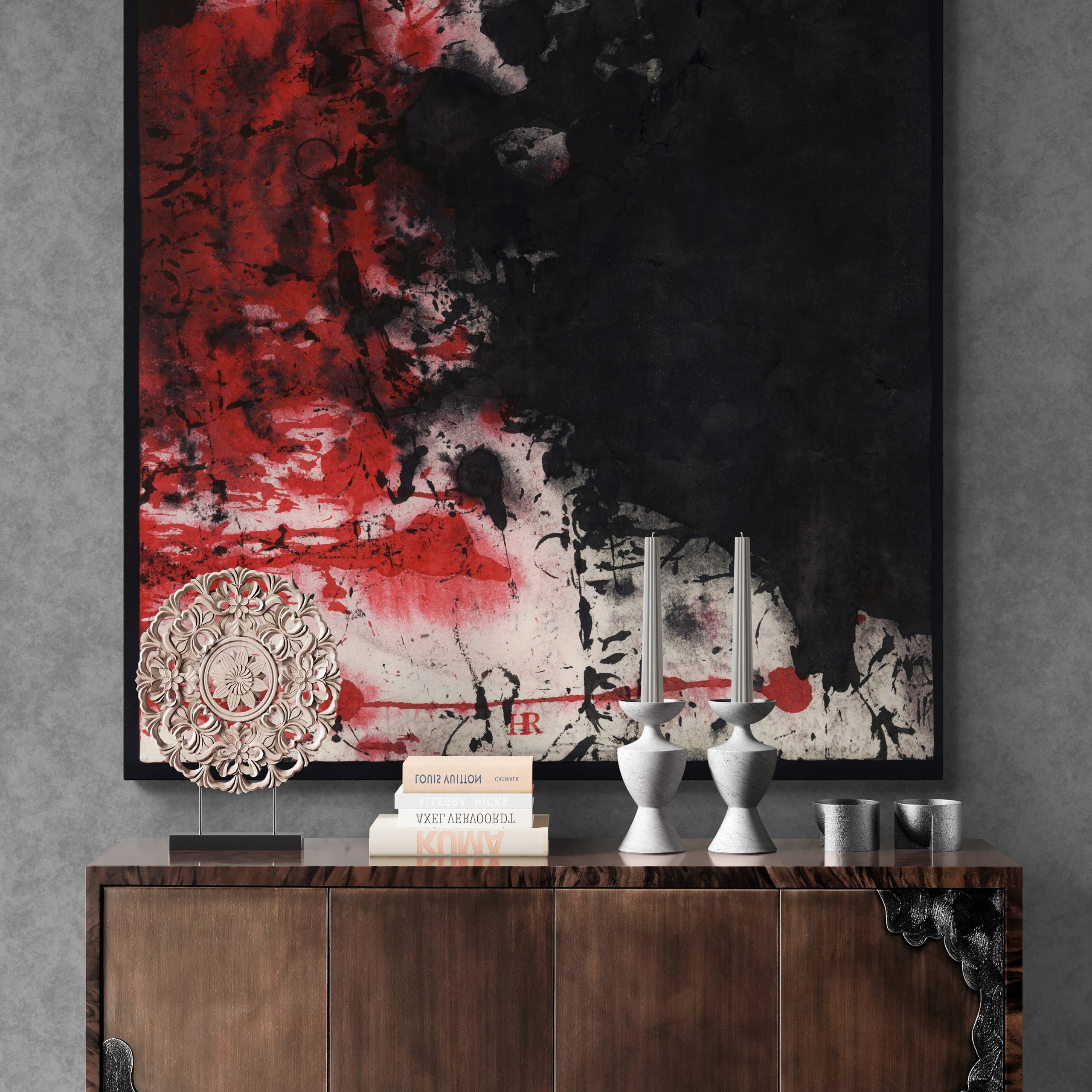 Картины в интерьере (Teleshop) / Paintings in the interior. Роман Ходырев — эзотериолог, художник, фотограф и музыкант. Санкт-Петербург, Рига