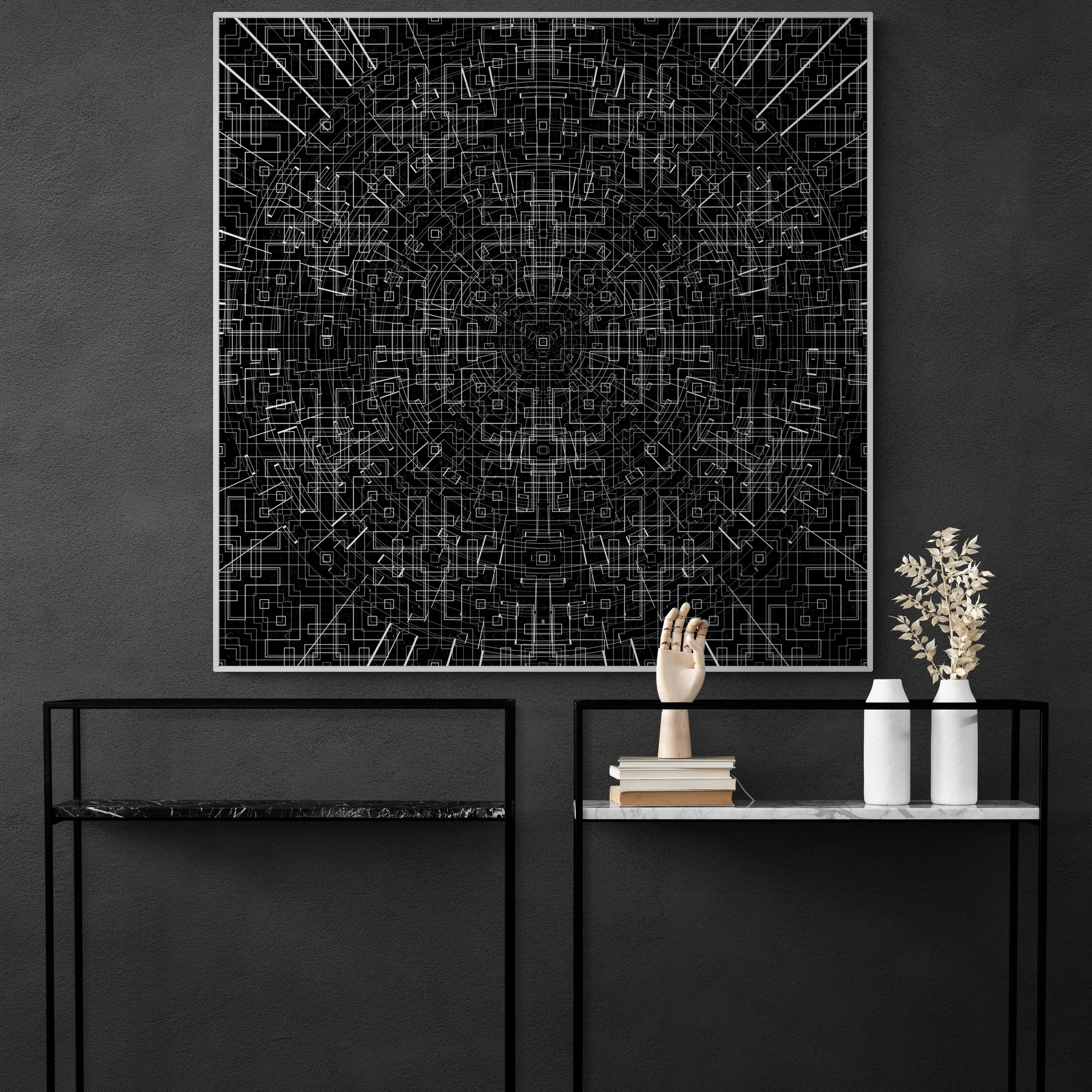 Картины в интерьере (Teleshop) / Paintings in the interior. Роман Ходырев — эзотериолог, художник, фотограф и музыкант. Санкт-Петербург, Рига