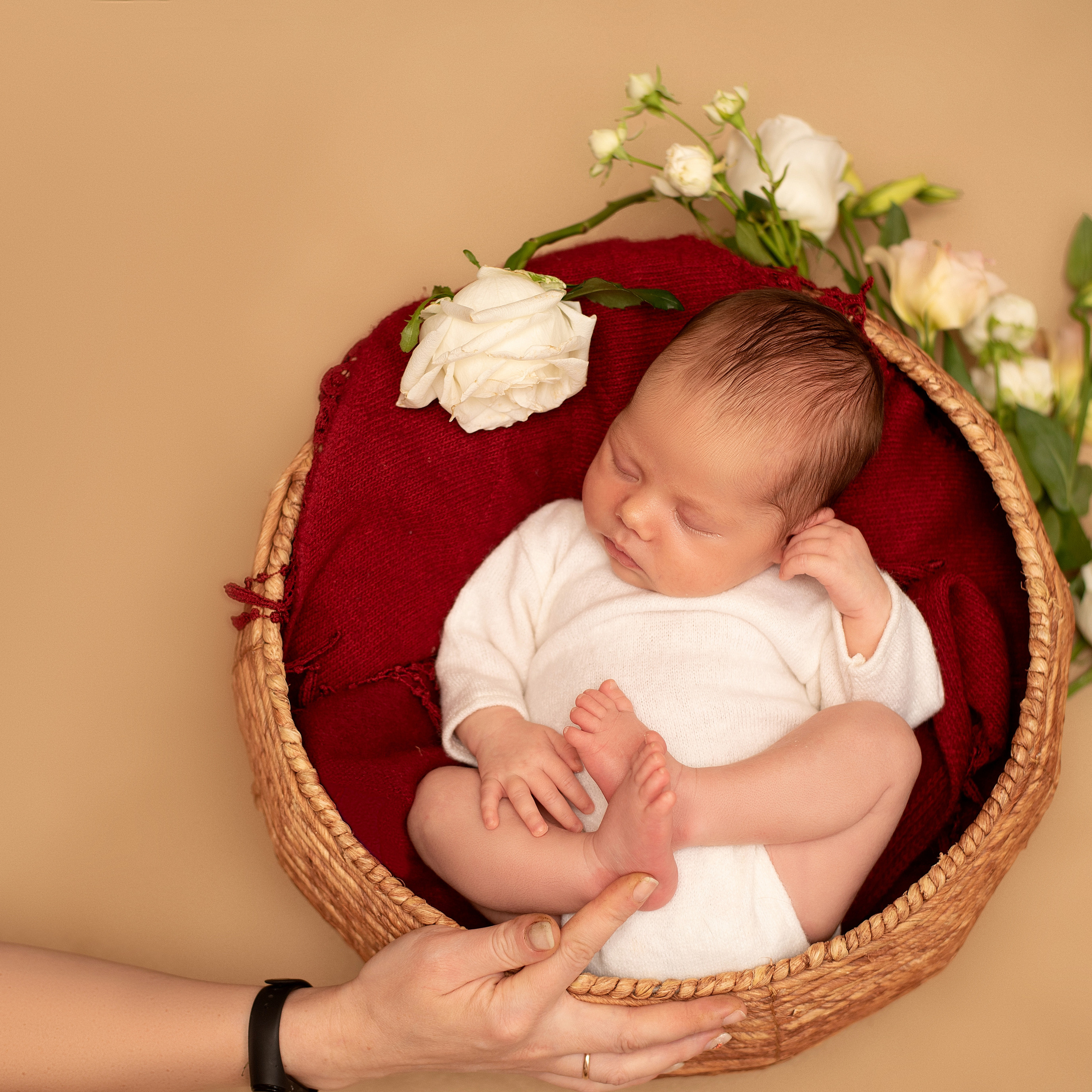 Фотосессия новорожденного в Воронеже. Фотограф новорожденных Воронеж — Дорохина Яна. Семейный фотограф