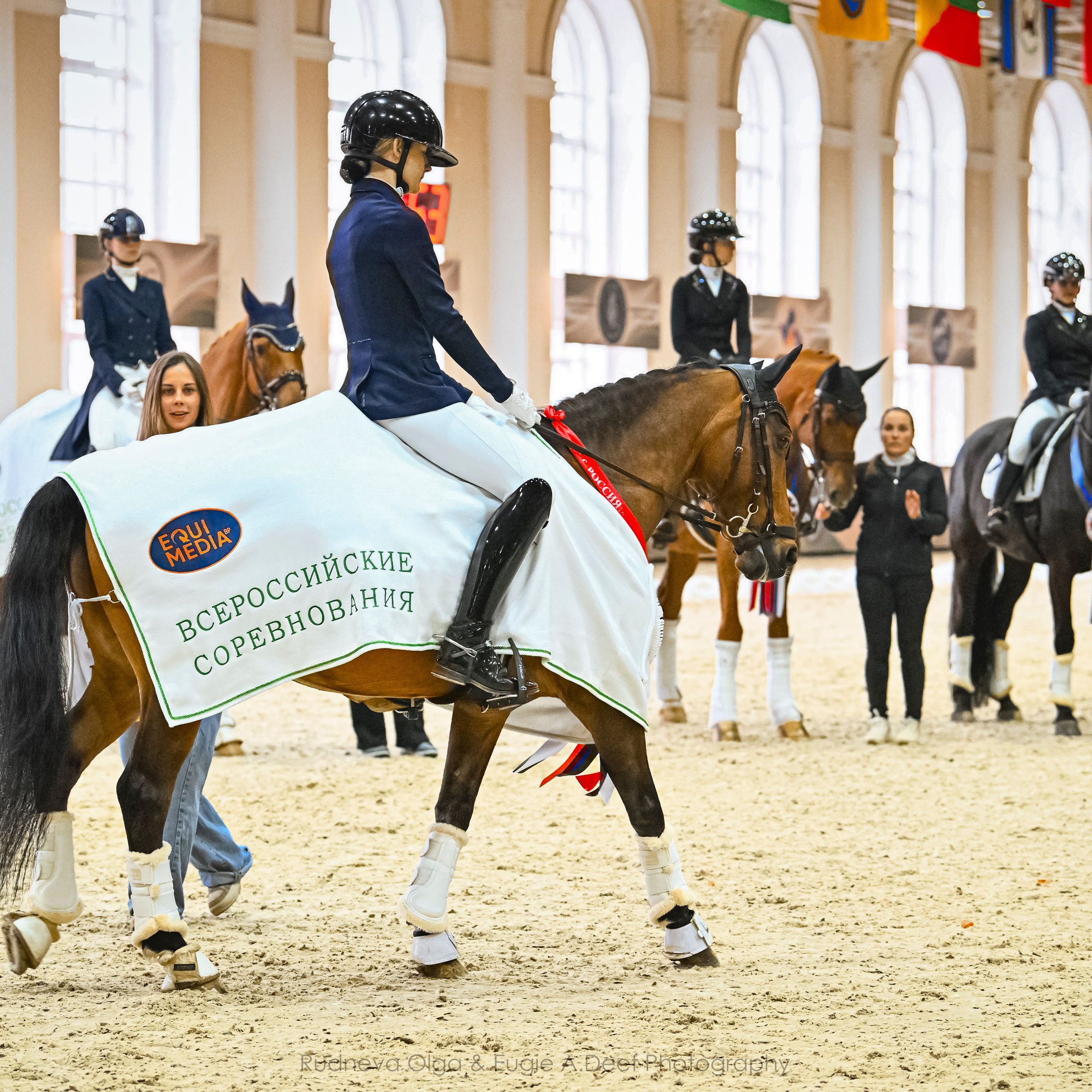 2026-04-03_05 КСК «ВИВАТ, РОССИЯ!» — конкур. ТУРНИРНАЯ КОННАЯ ФОТОГРАФИЯ, Руднева Ольга и Евгений Адеев
