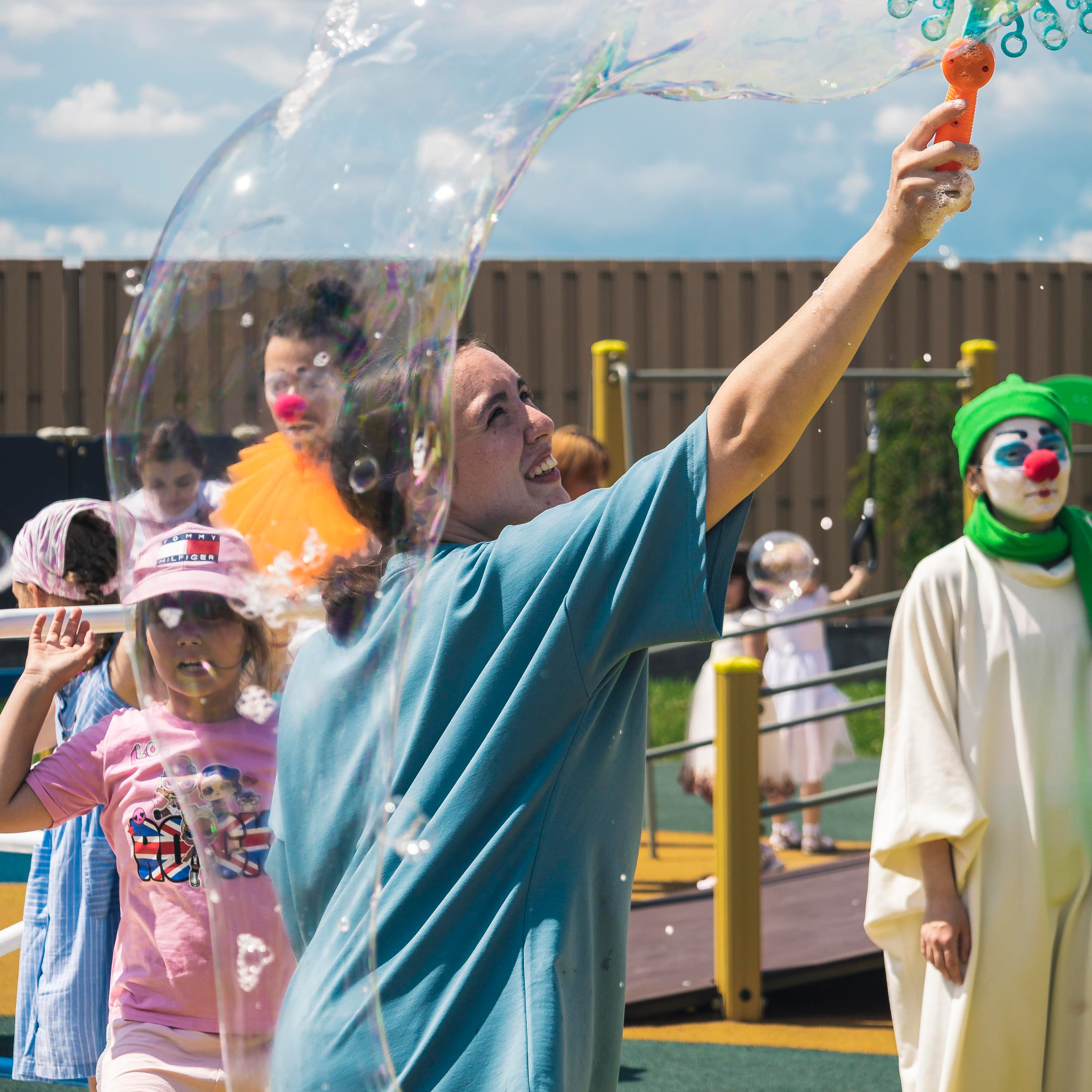 Фотосессия с мыльными пузырями. Фотограф Каримов Виктор