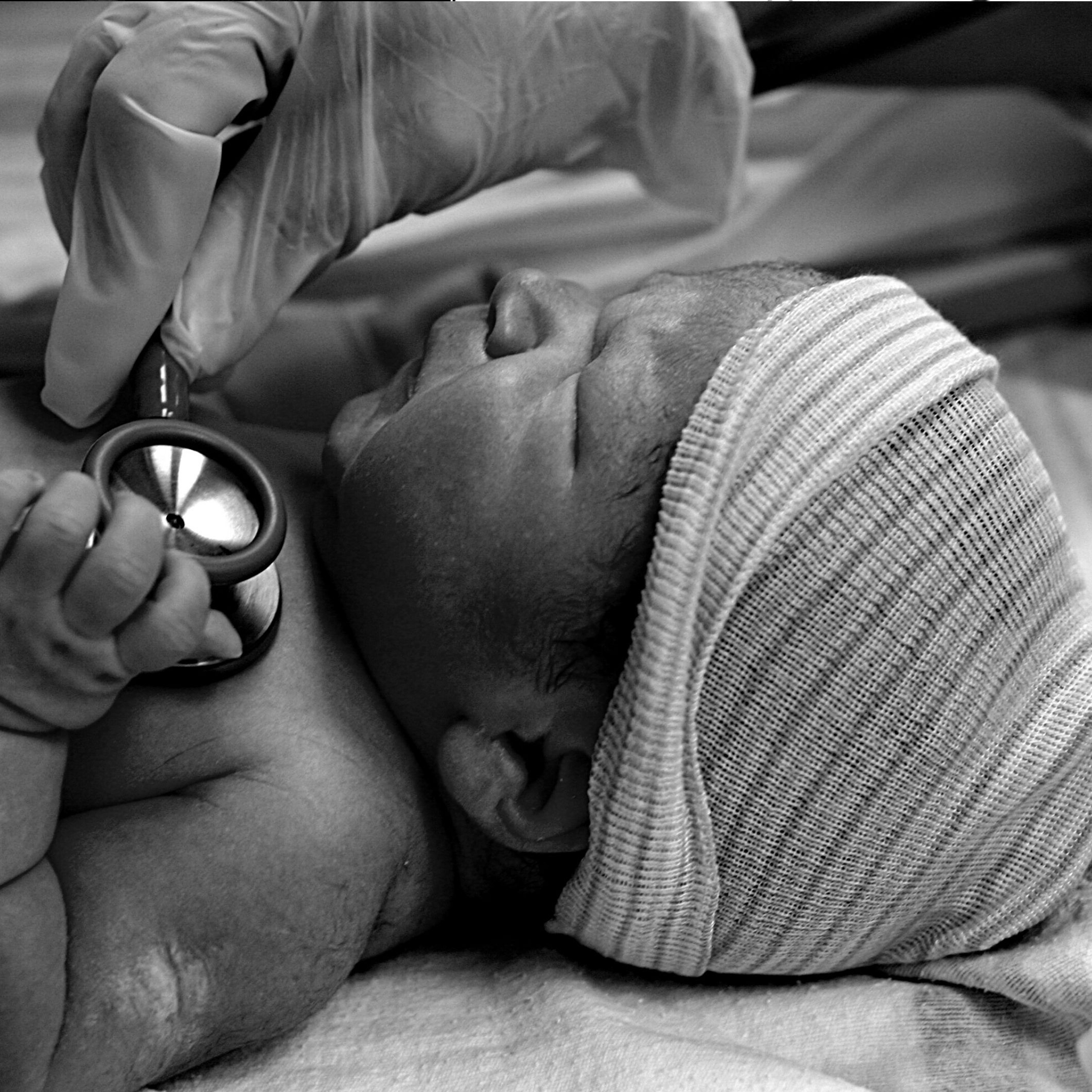 Съемка в палате. Первая фотостудия новорожденных в г. Кемерово