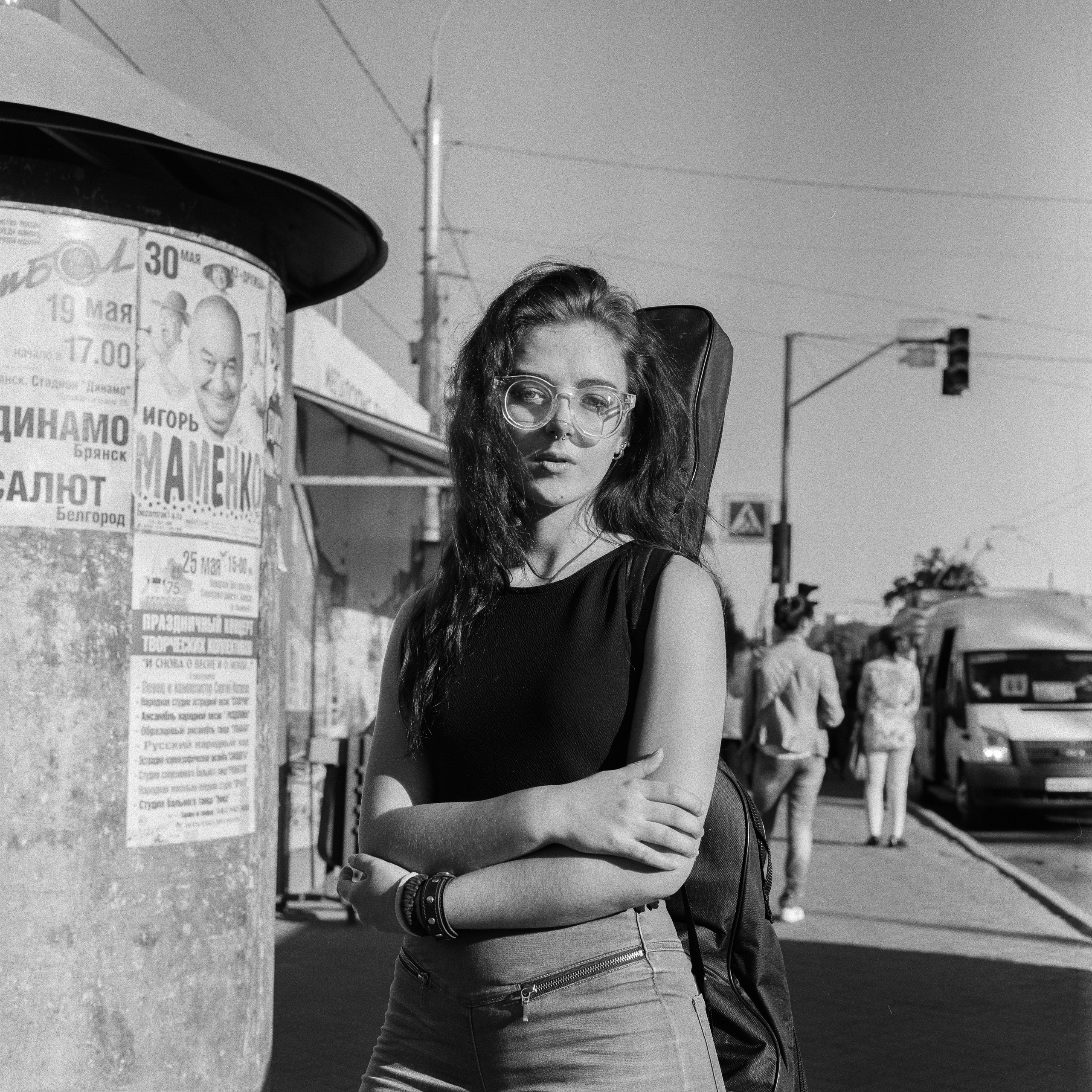 Русский проспект. Not an artist, but photographer. Ivan birdman