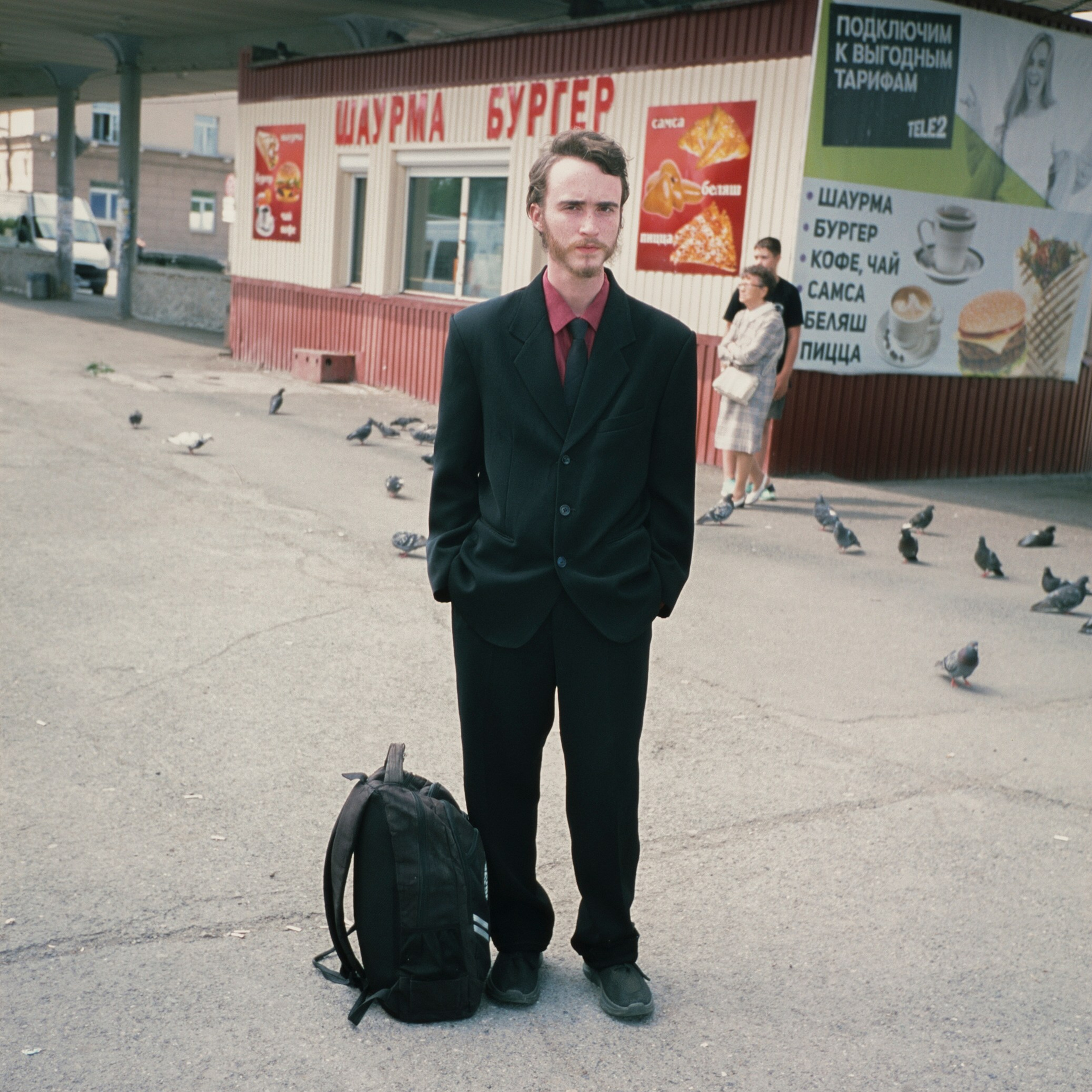 Русский проспект. Not an artist, but photographer. Ivan birdman