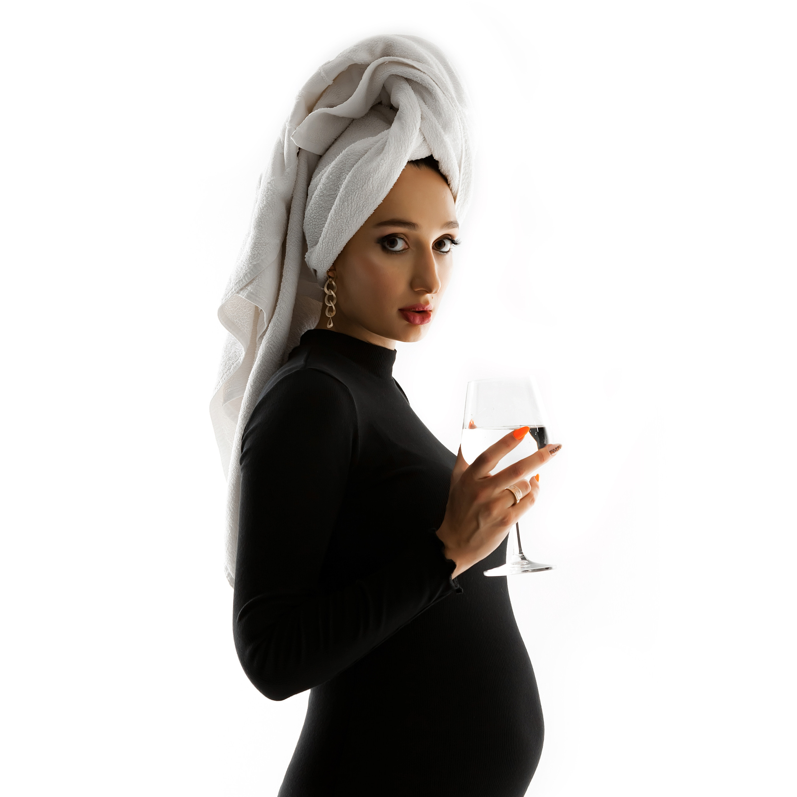 Фотодень для беременных в стиле Vogue. Фотограф беременности Краснодар