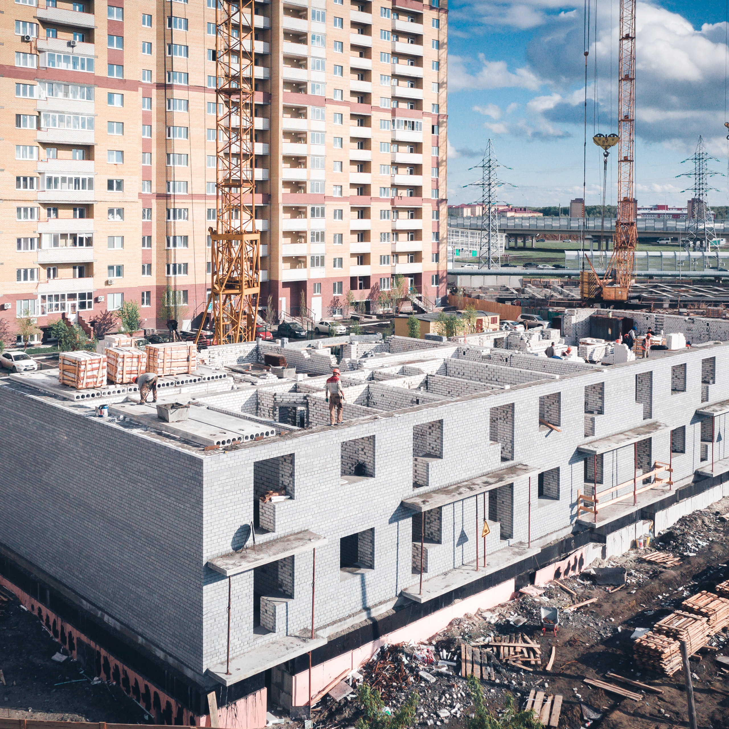 Динамика строительства Тюмень. Бизнес портрет Аэросъемка Интерьерная съемка Тюмень