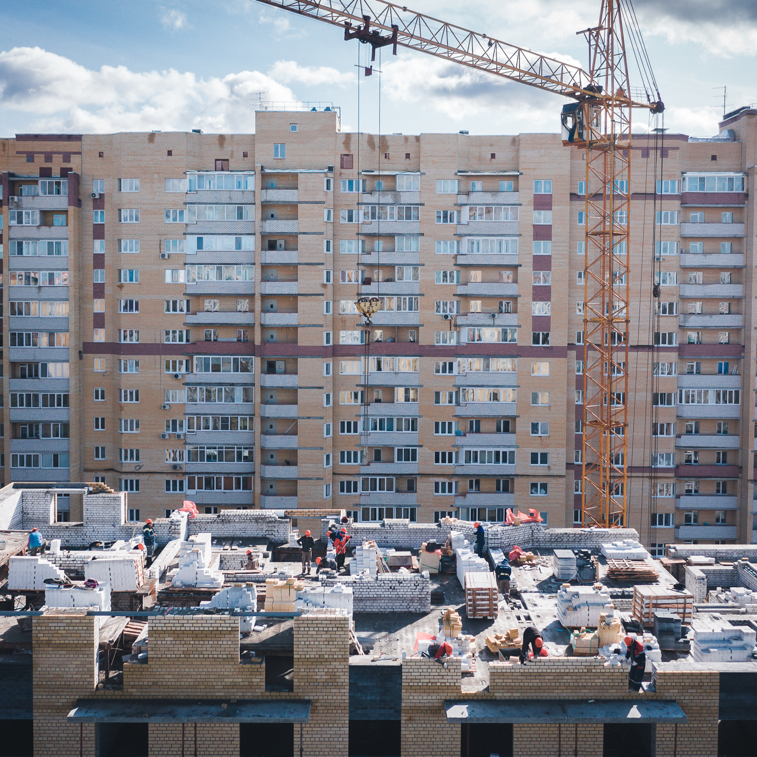 Динамика строительства Тюмень. Бизнес портрет Аэросъемка Интерьерная съемка Тюмень