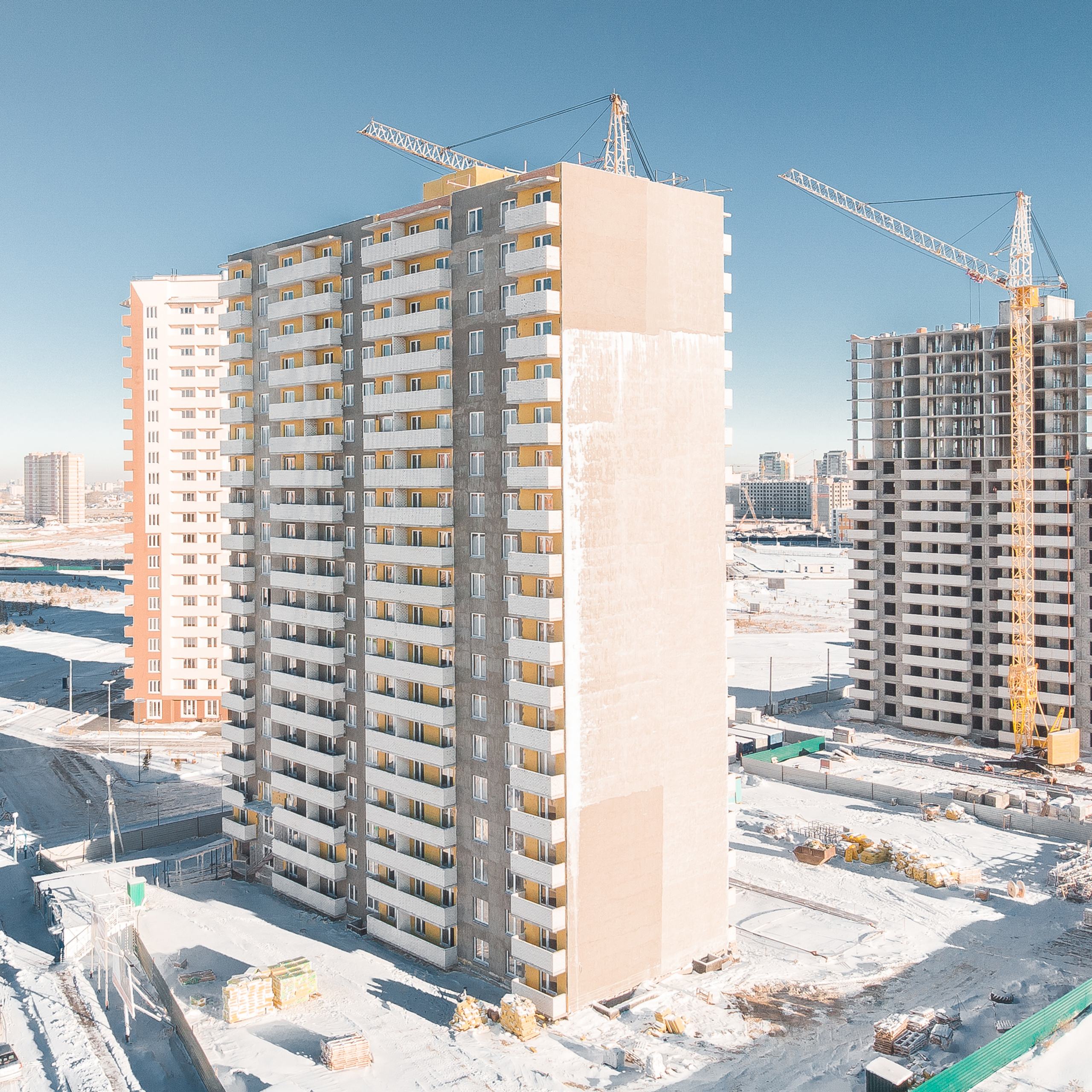 Динамика строительства Тюмень. Бизнес портрет Аэросъемка Интерьерная съемка Тюмень