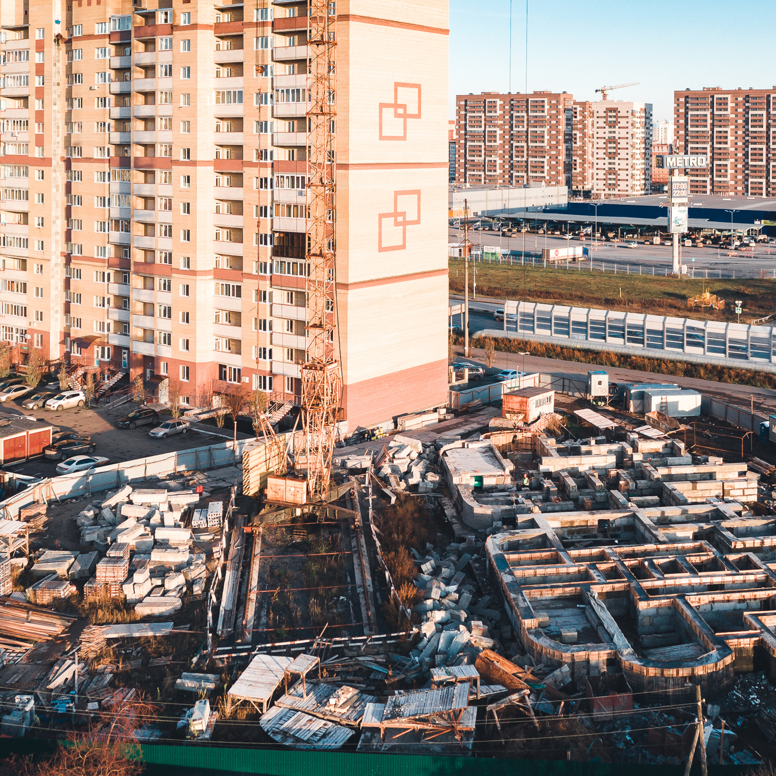 Динамика строительства Тюмень. Бизнес портрет Аэросъемка Интерьерная съемка Тюмень