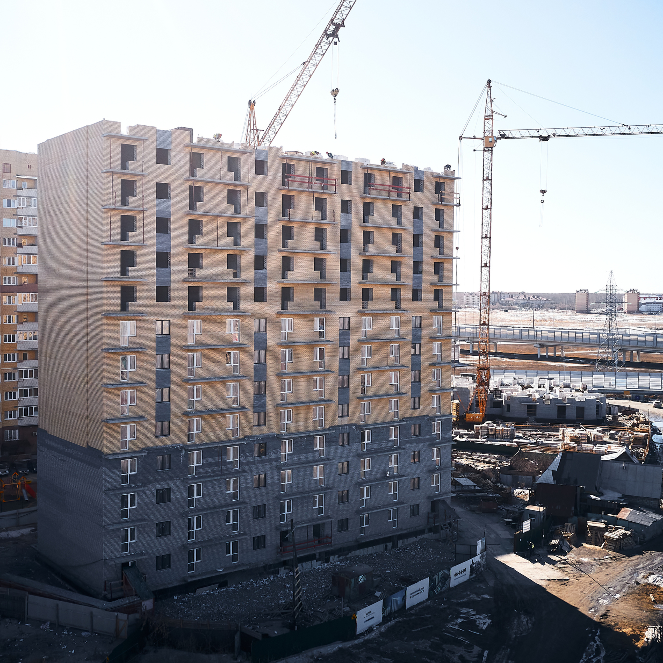 Динамика строительства Тюмень. Бизнес портрет Аэросъемка Интерьерная съемка Тюмень