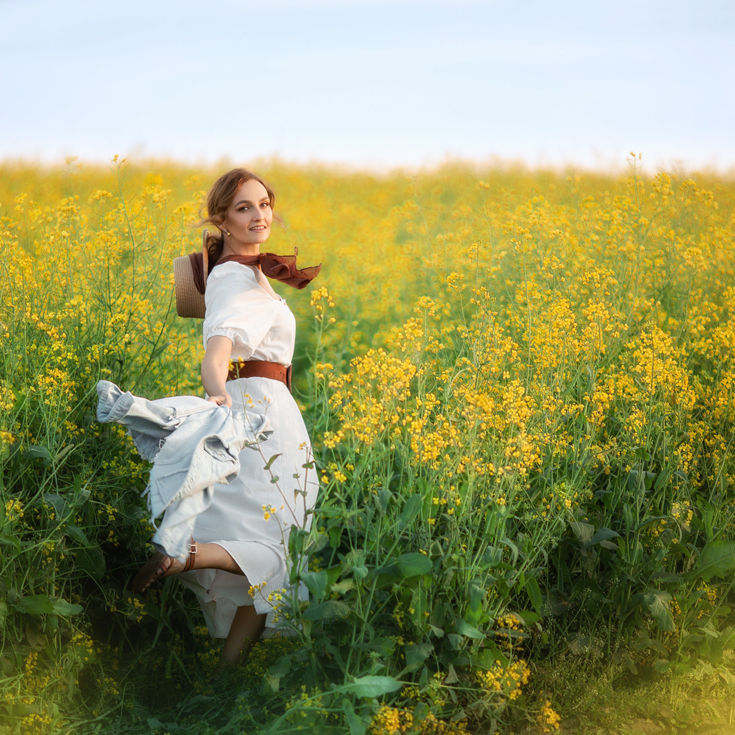 Рапсовые поля ИЮНЬ