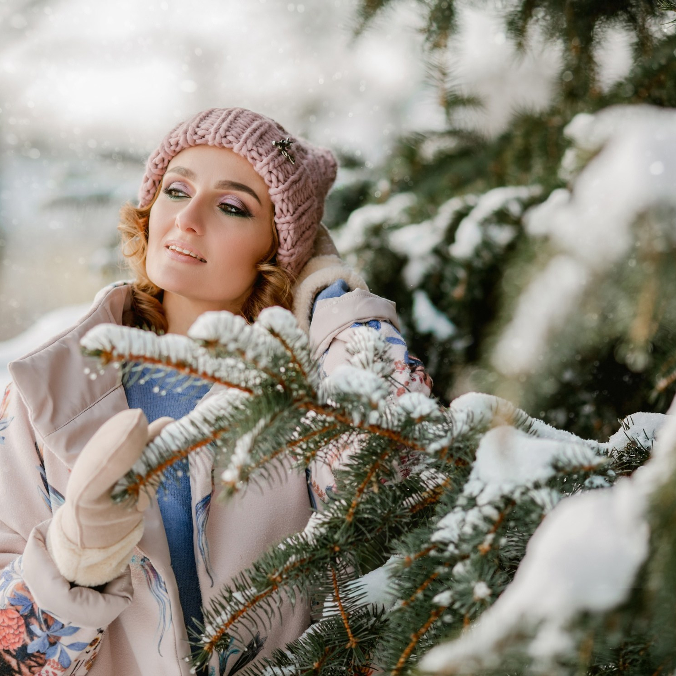 Покровская гора зимой