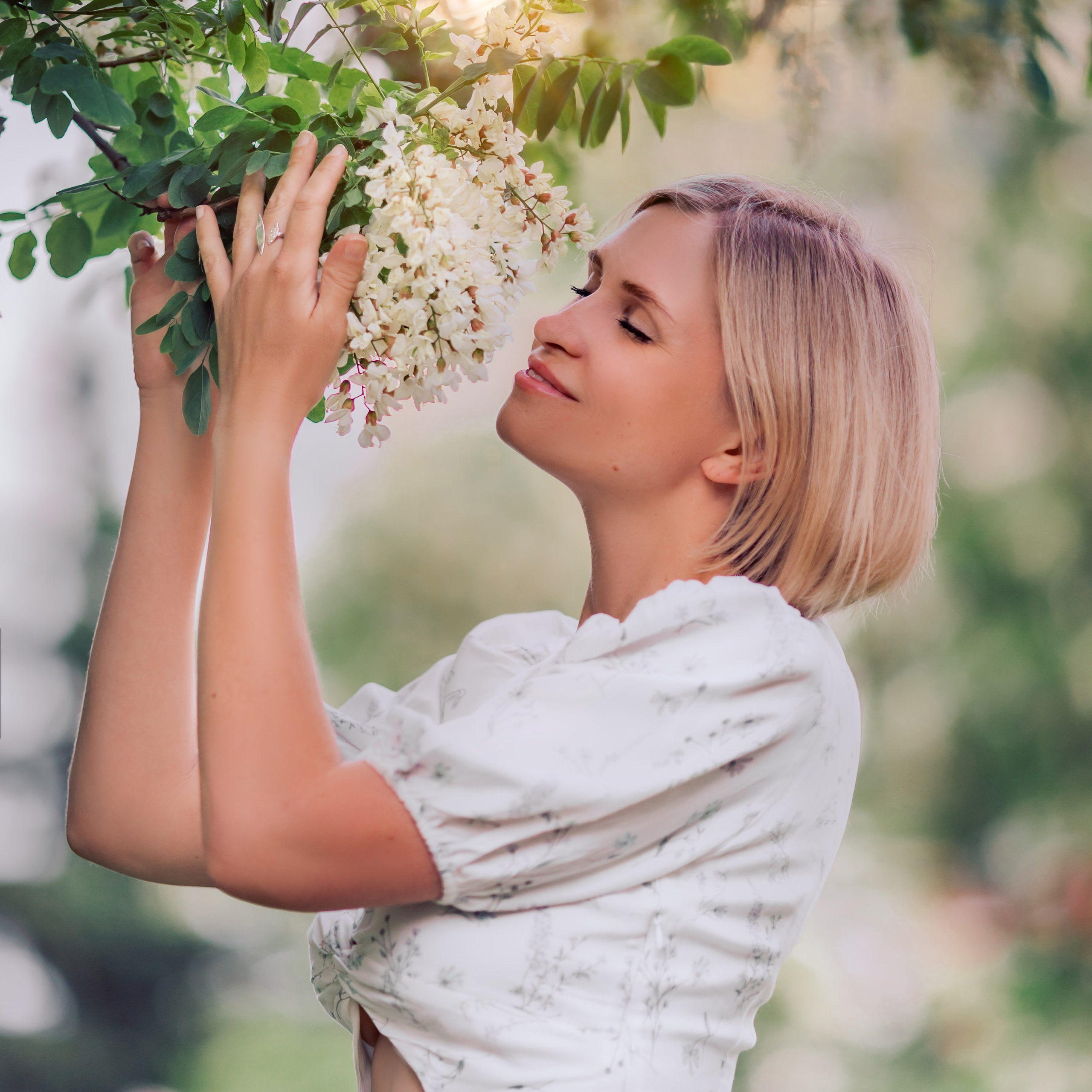 Акация (конец мая-июнь)