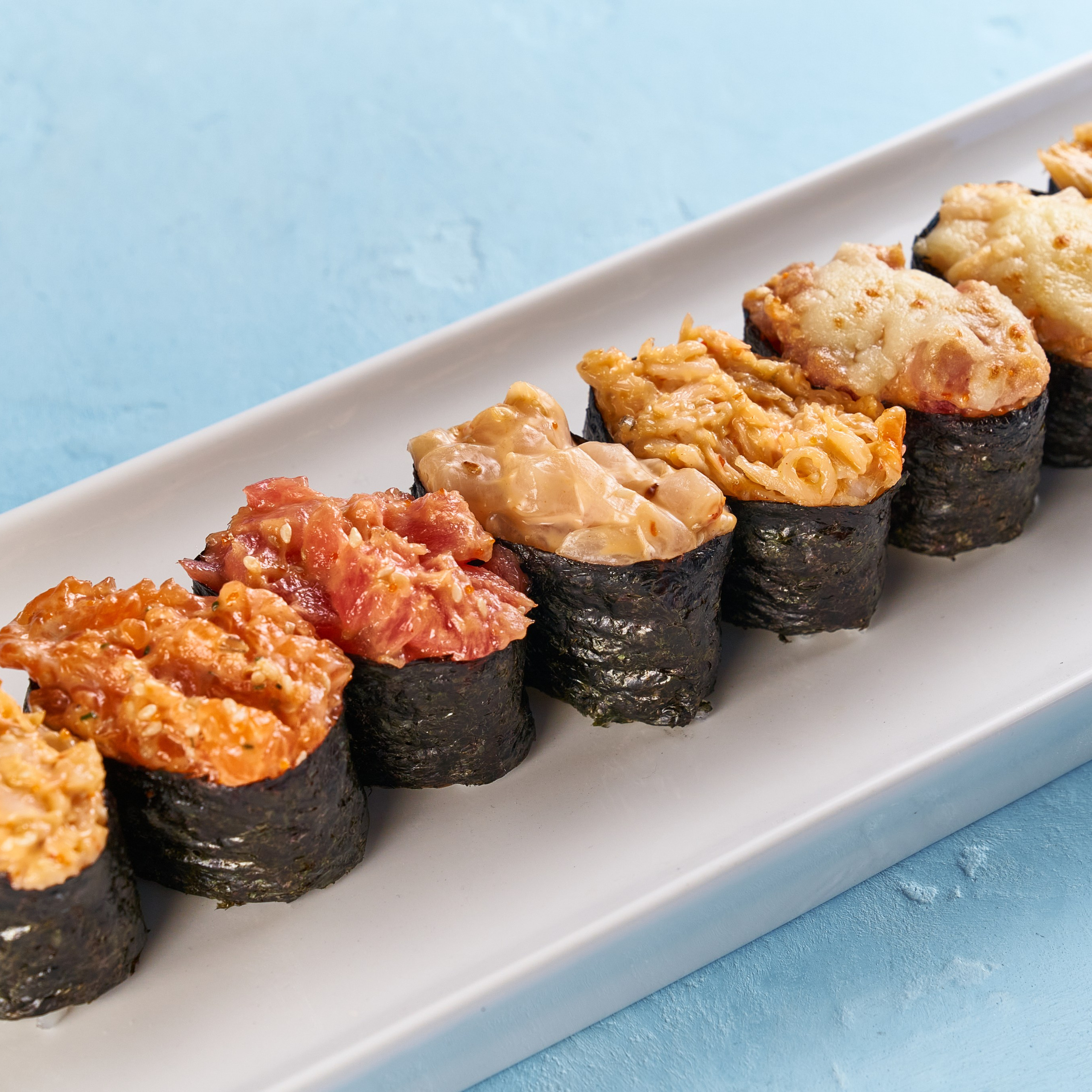 СЪЕМКА МЕНЮ ДЛЯ GINZA PROJECT