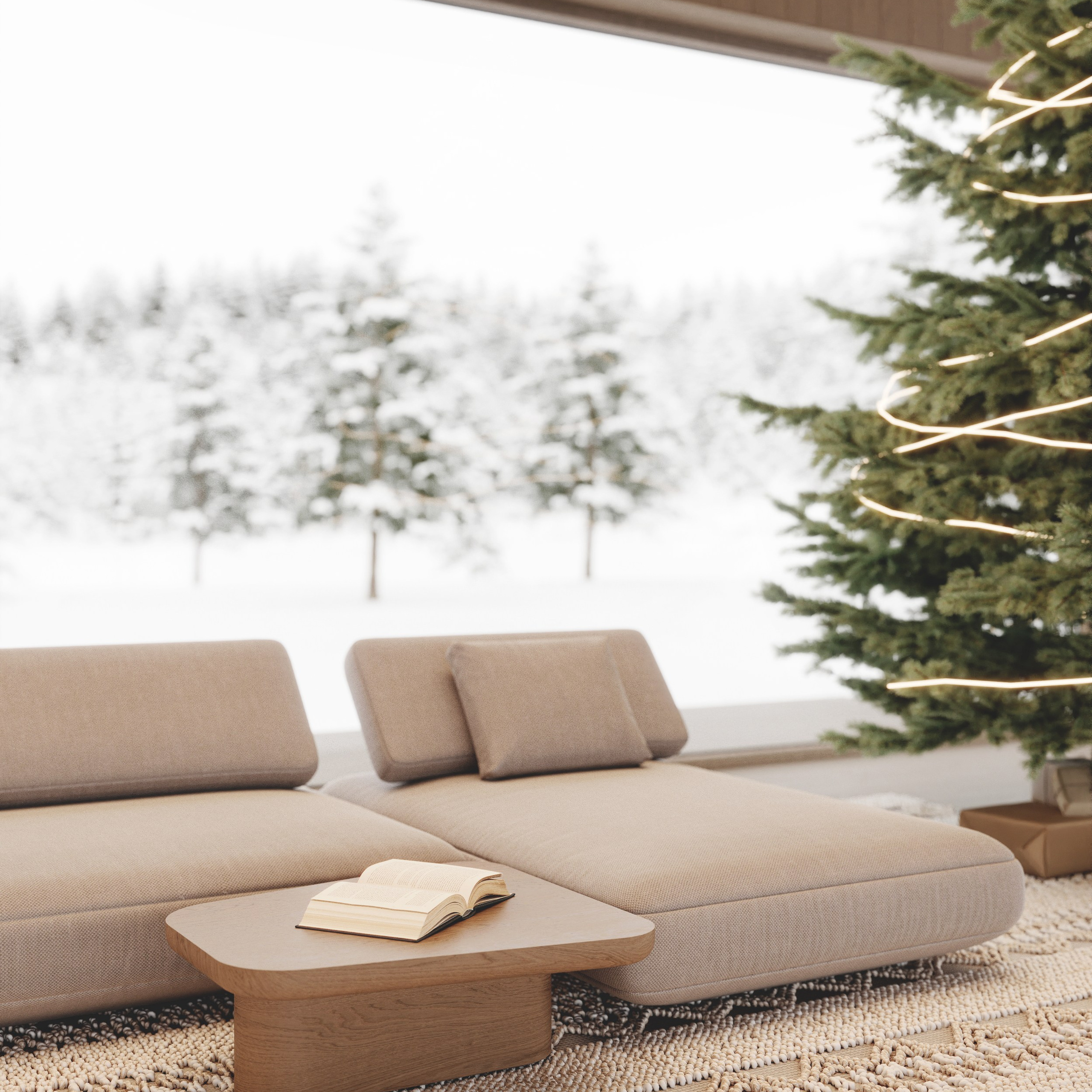 CHRISTMAS MYSTERY HOUSE | Дизайн концепция новогоднего интерьера. Студия дизайна интерьера в Сочи mon buro Дизайнер Павел Пура