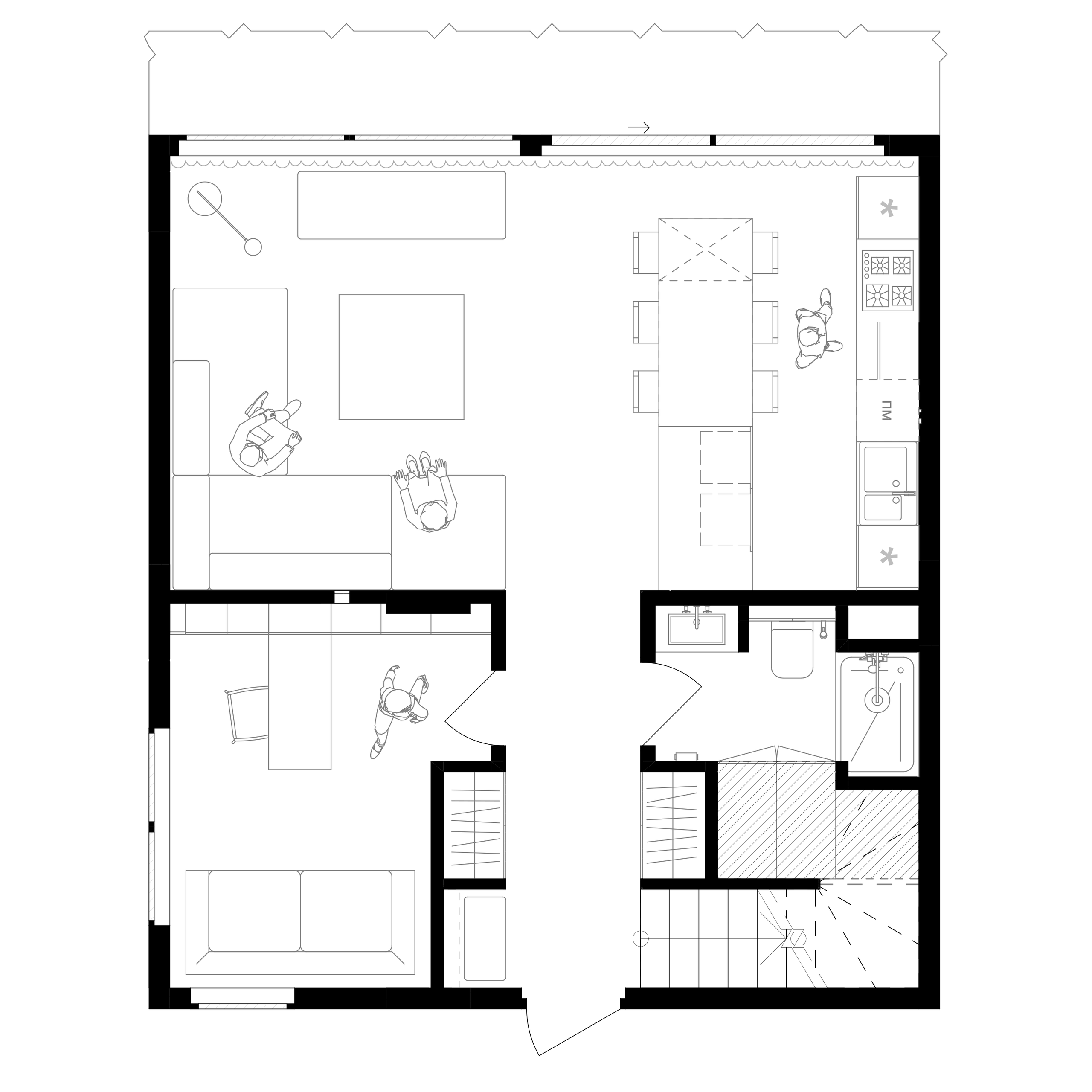 MV 110 | Дизайн проект частного дома в коттеджном поселке. Студия дизайна интерьера в Сочи mon buro Дизайнер Павел Пура