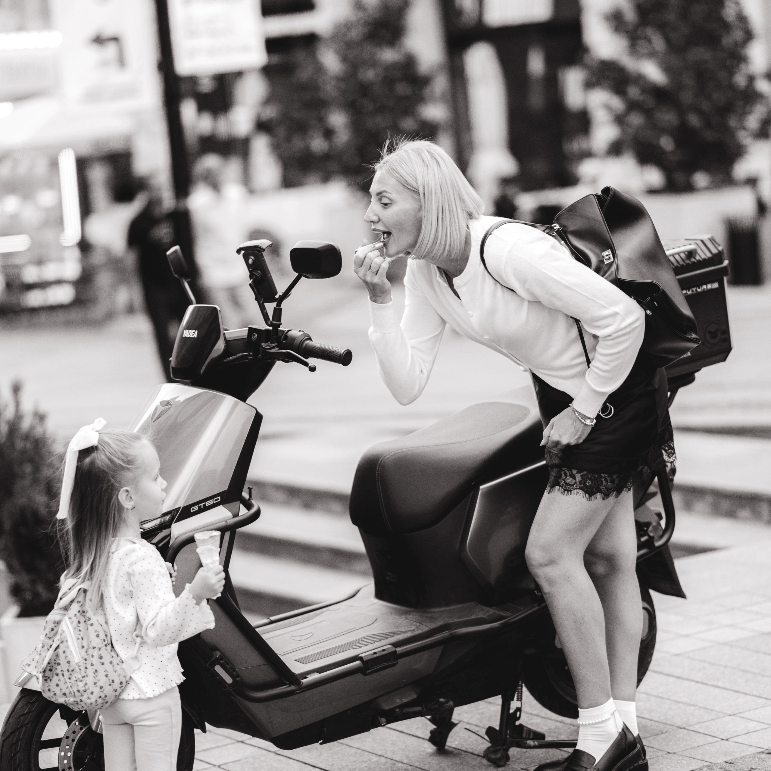 ЧБ прогулка