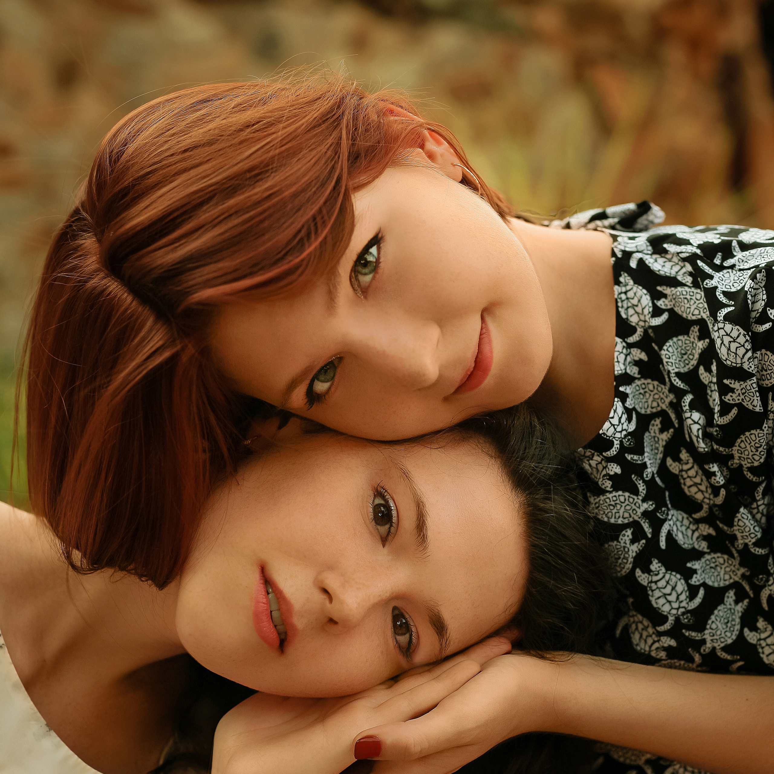 Сёстры Алеся и Ирина