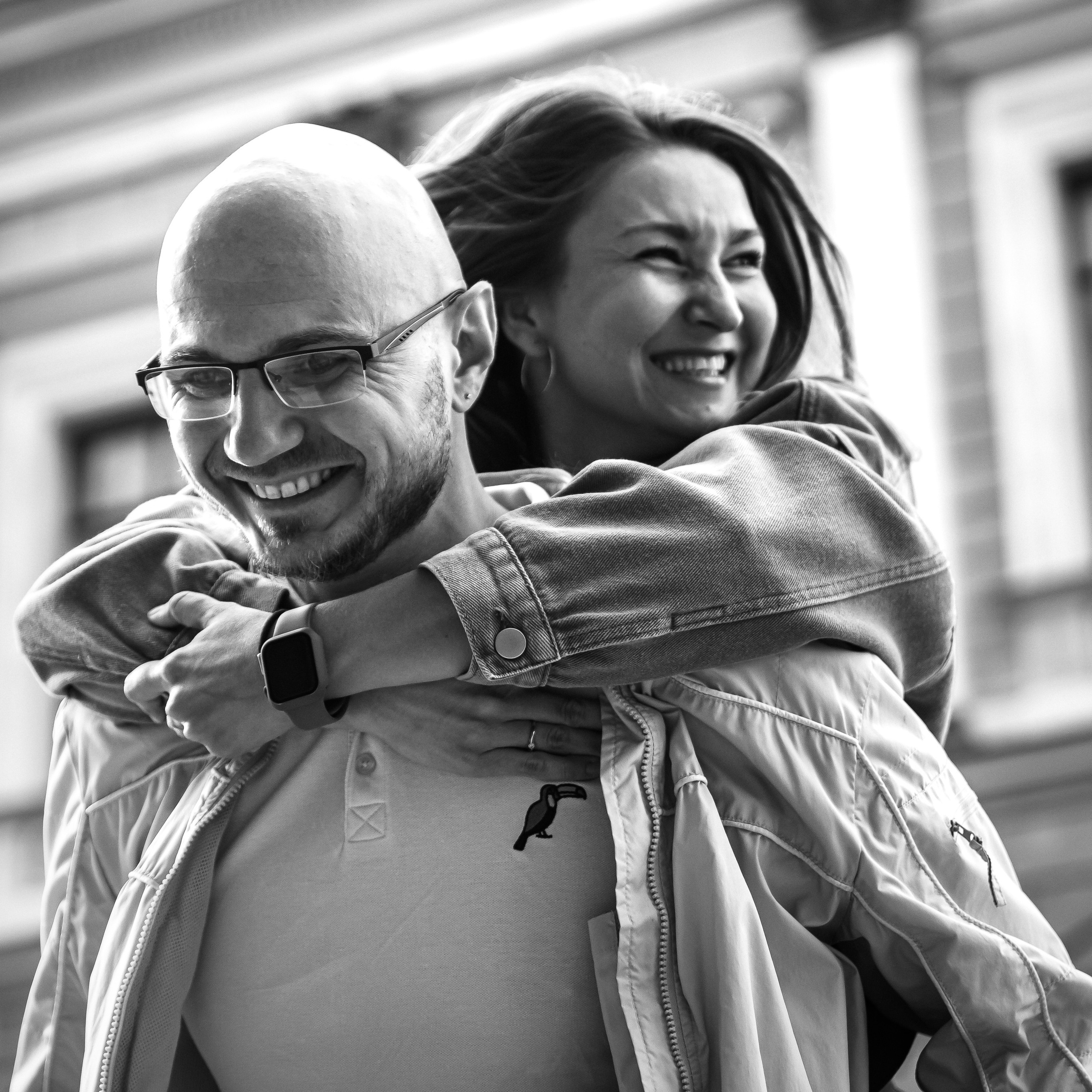 Женя и Таня в Питере