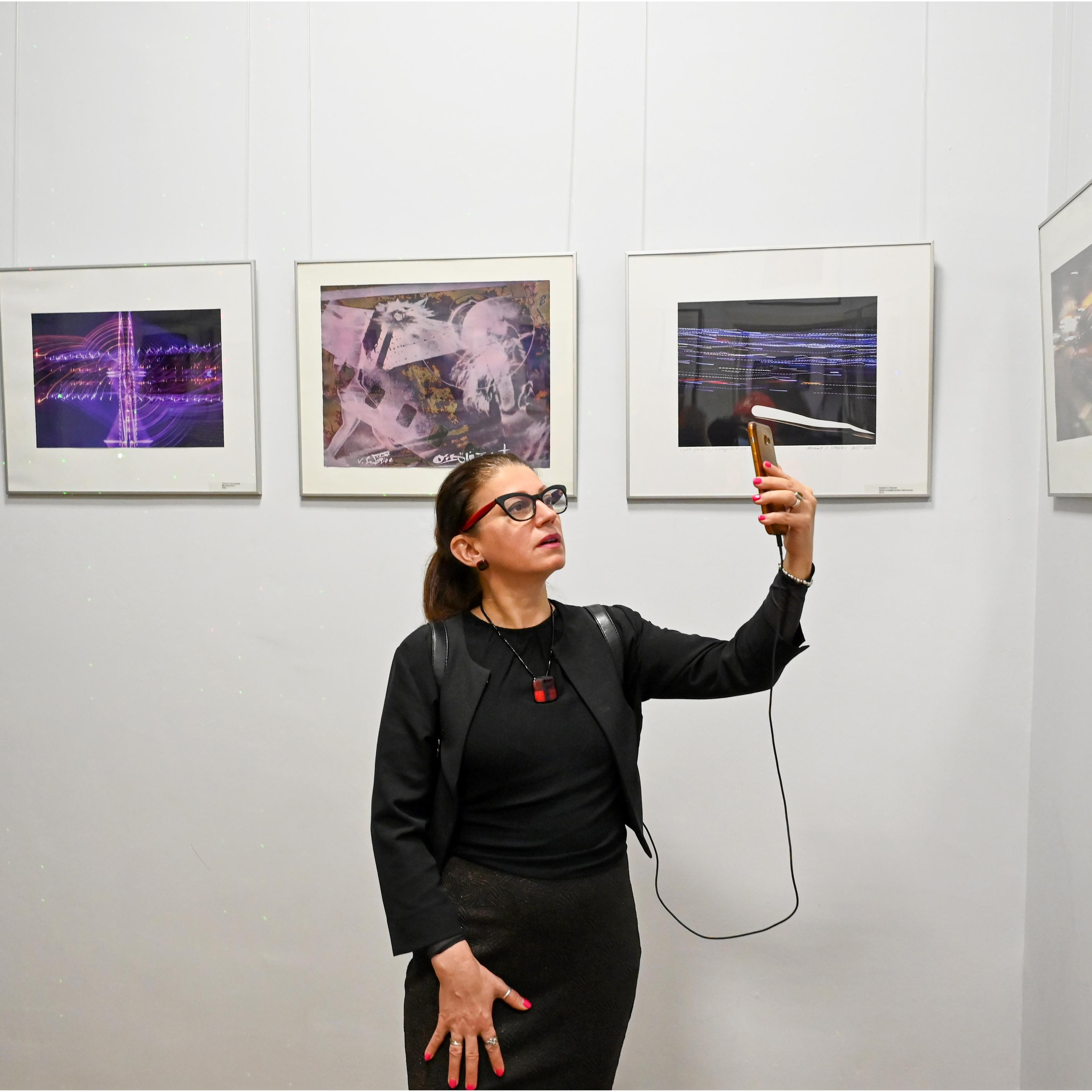 Люминографическая выставка общество люминографии