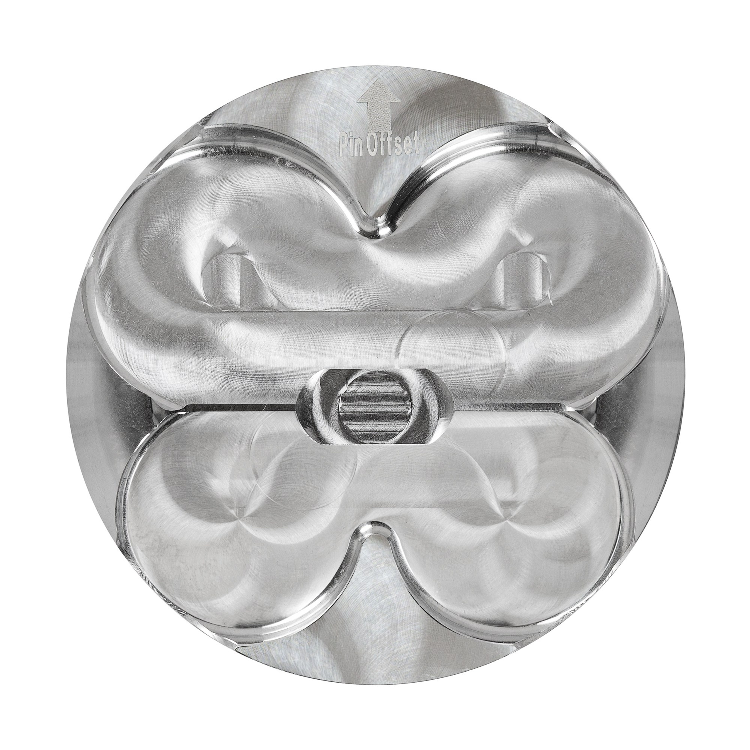 Поршень двигателя вид сверху