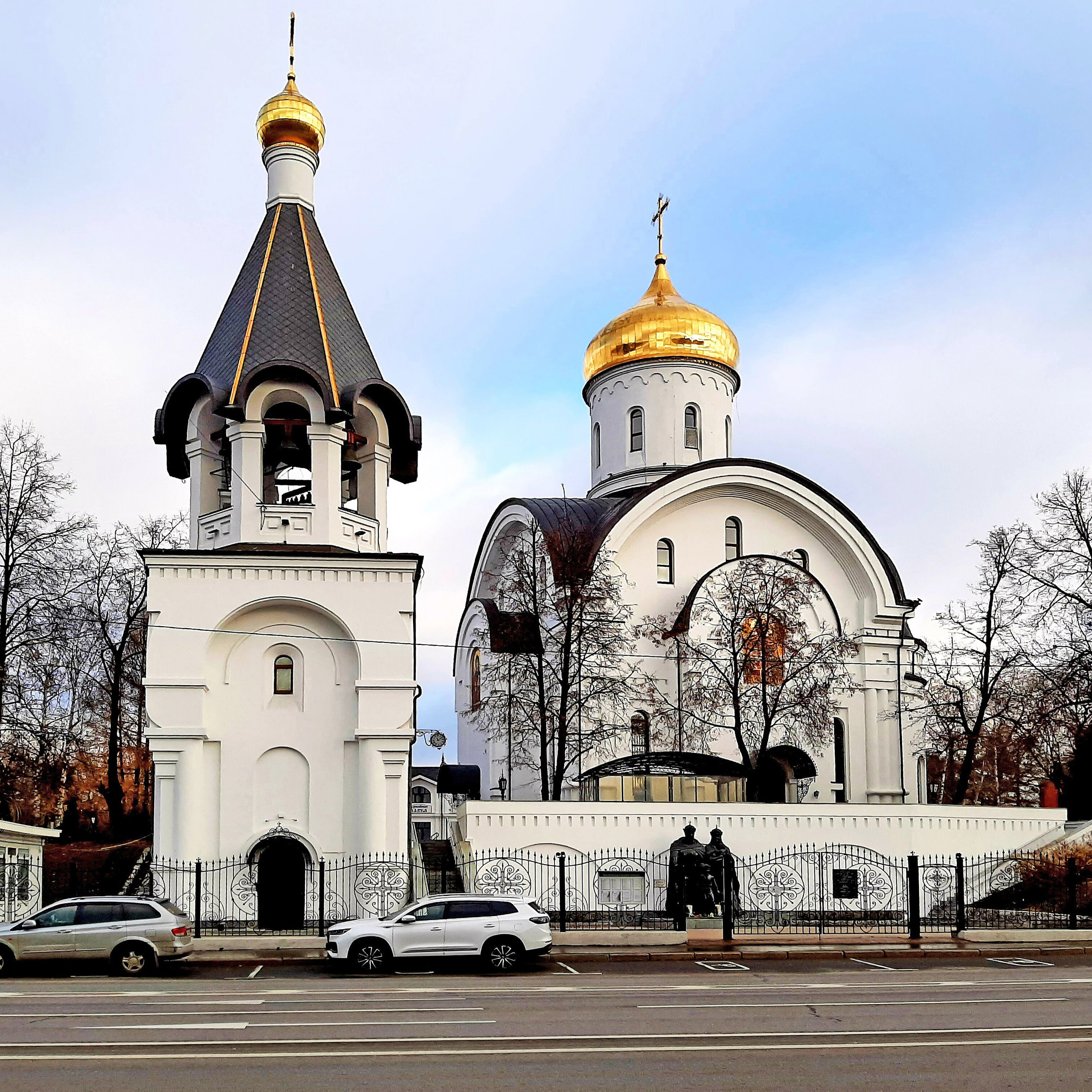 Церковь преподобного Сергия Радонежского д. Алмазово Москва Московская область. Видеограф на крещение и венчание в Москве и МО | Ирина Юдина