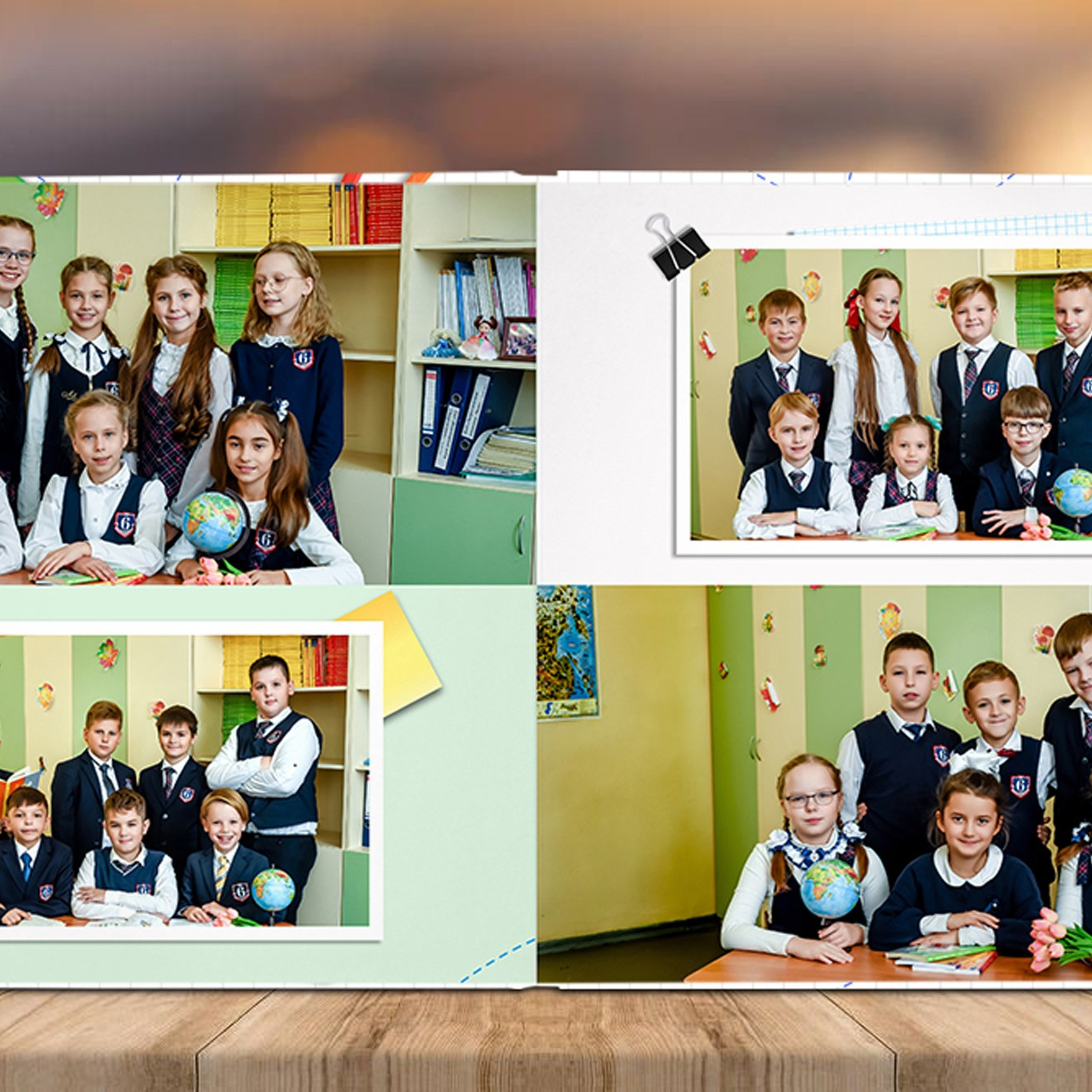 Альбом 4 разворота Началка