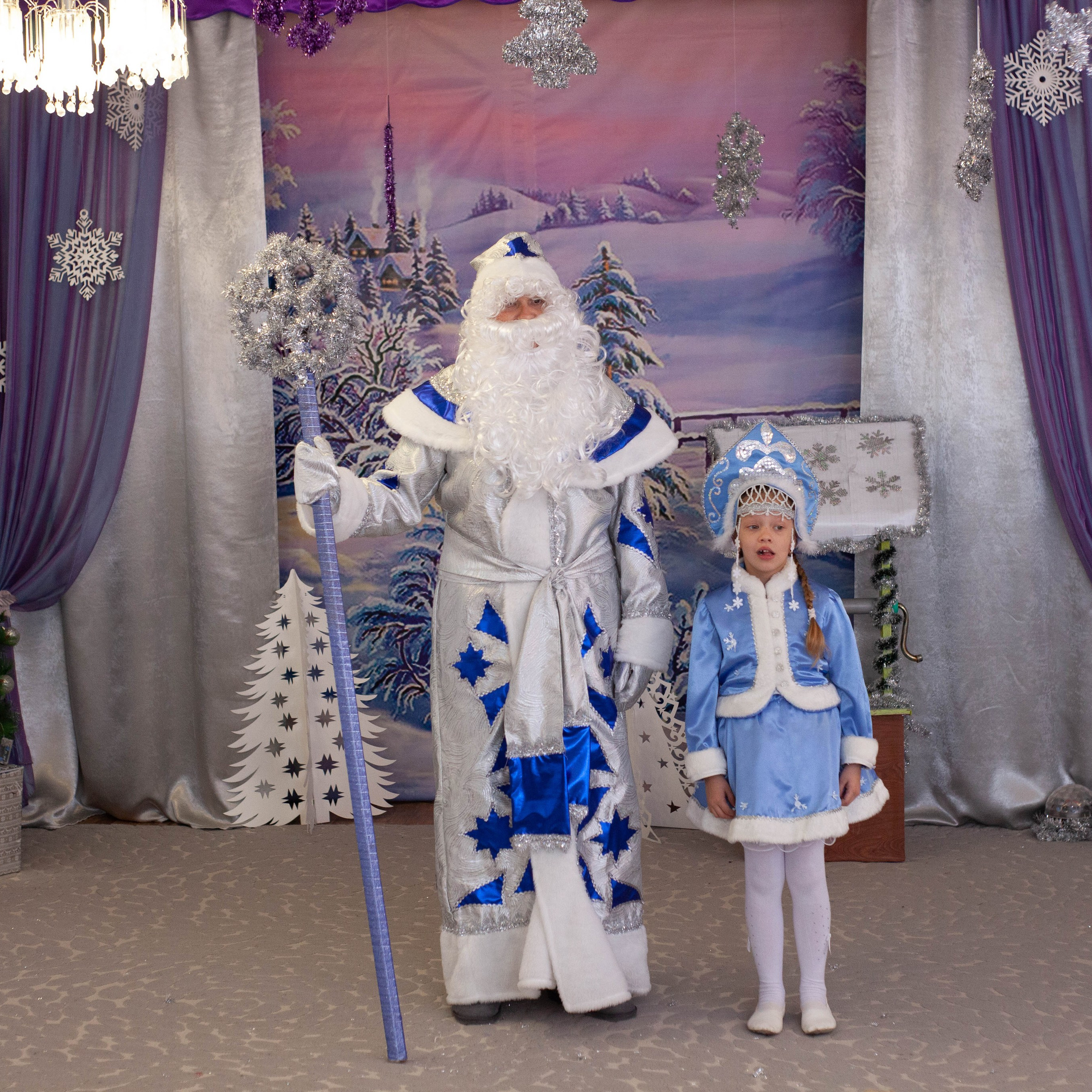 Новый год в ДС 50, группа «Подсолнушки»