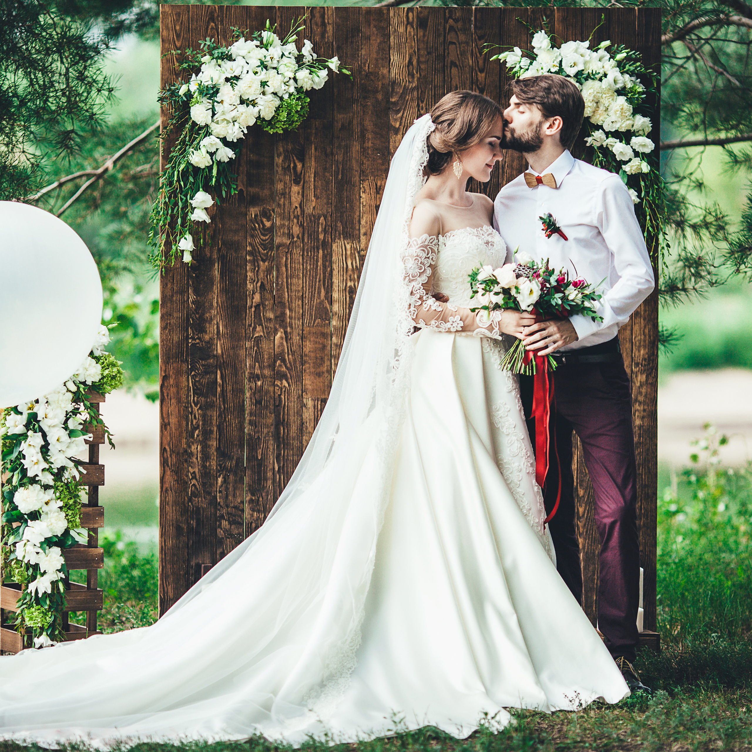 Выездная свадебная фотосессия