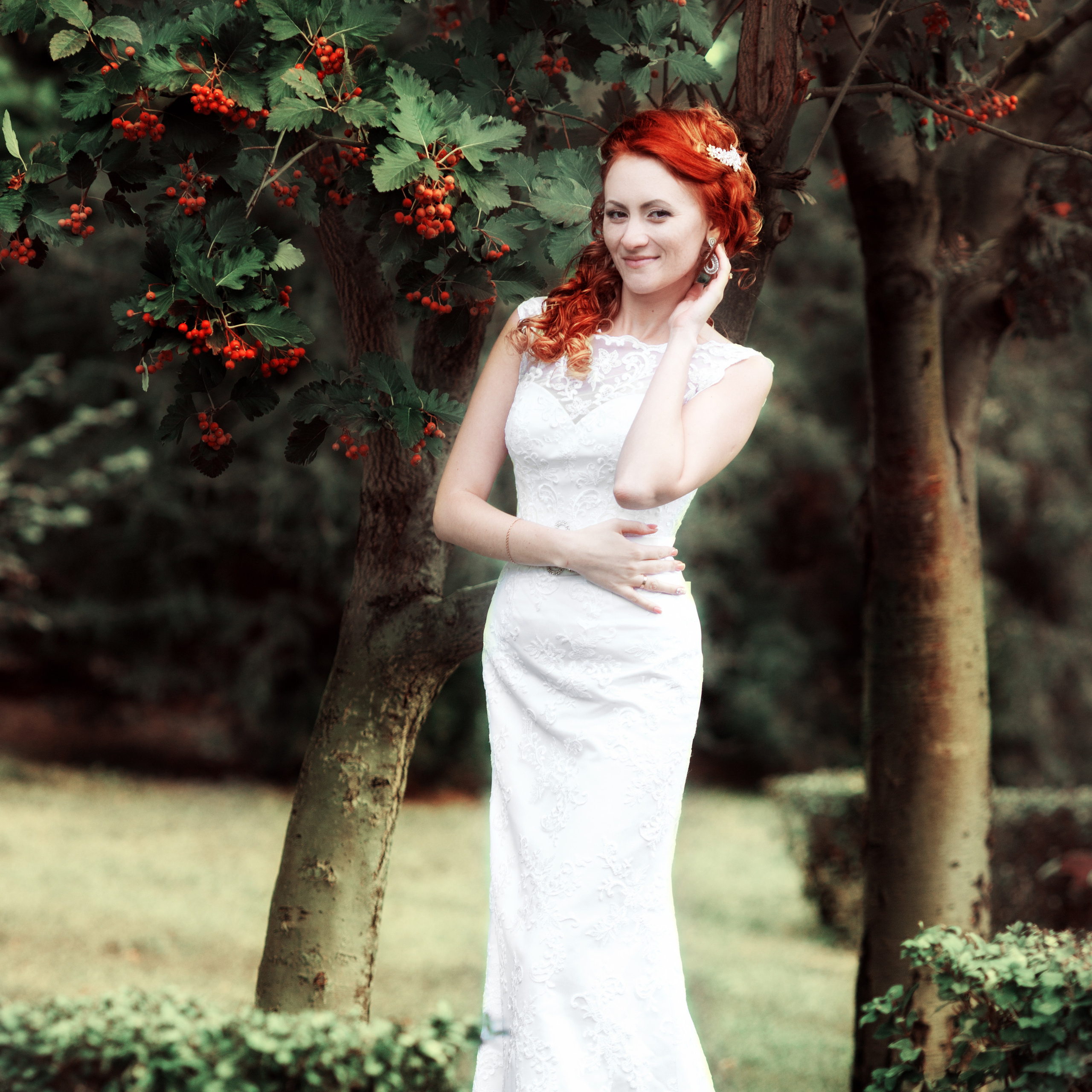 Свадебный портрет невесты в Волгограде