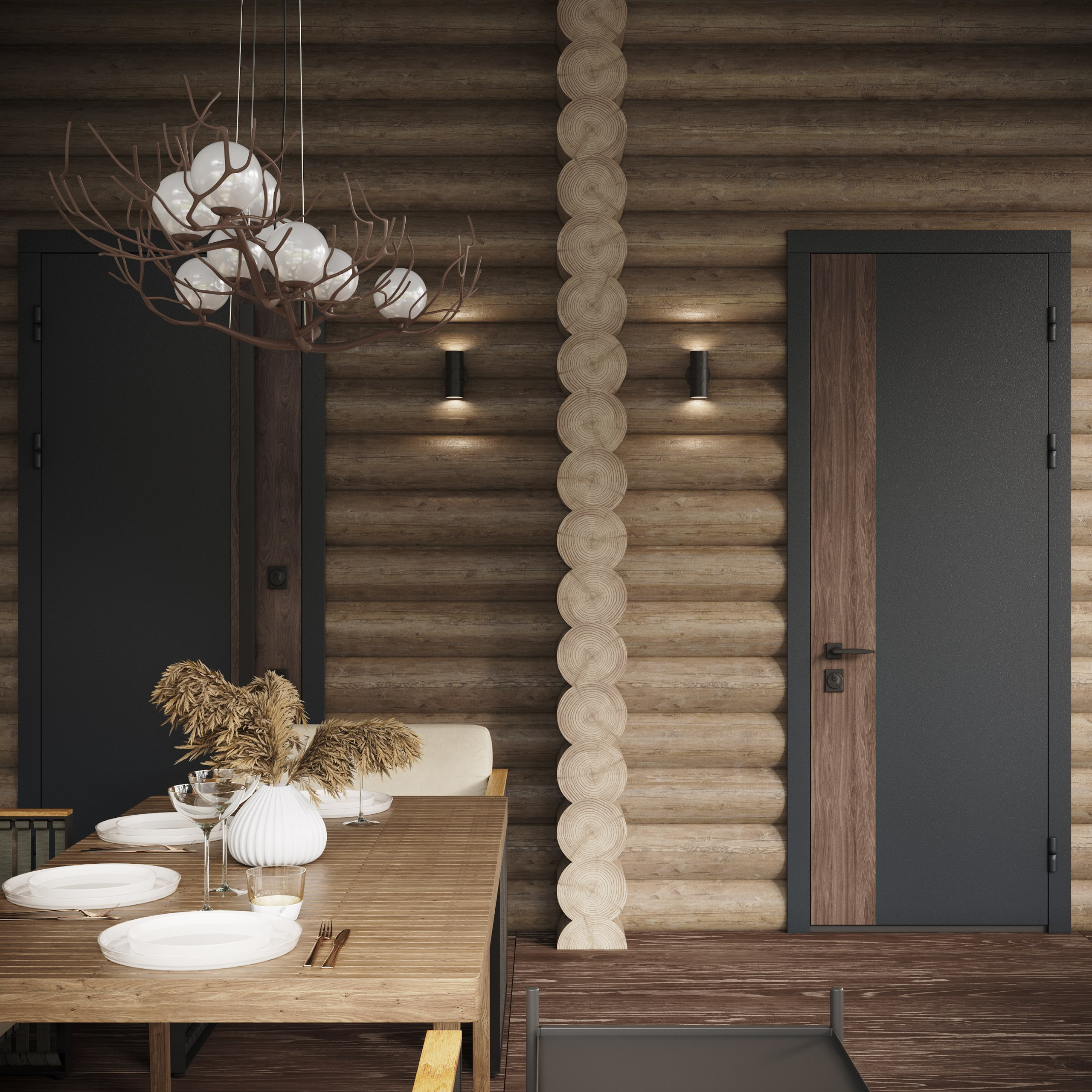 Хижина. LACONICA INTERIOR DESIGN